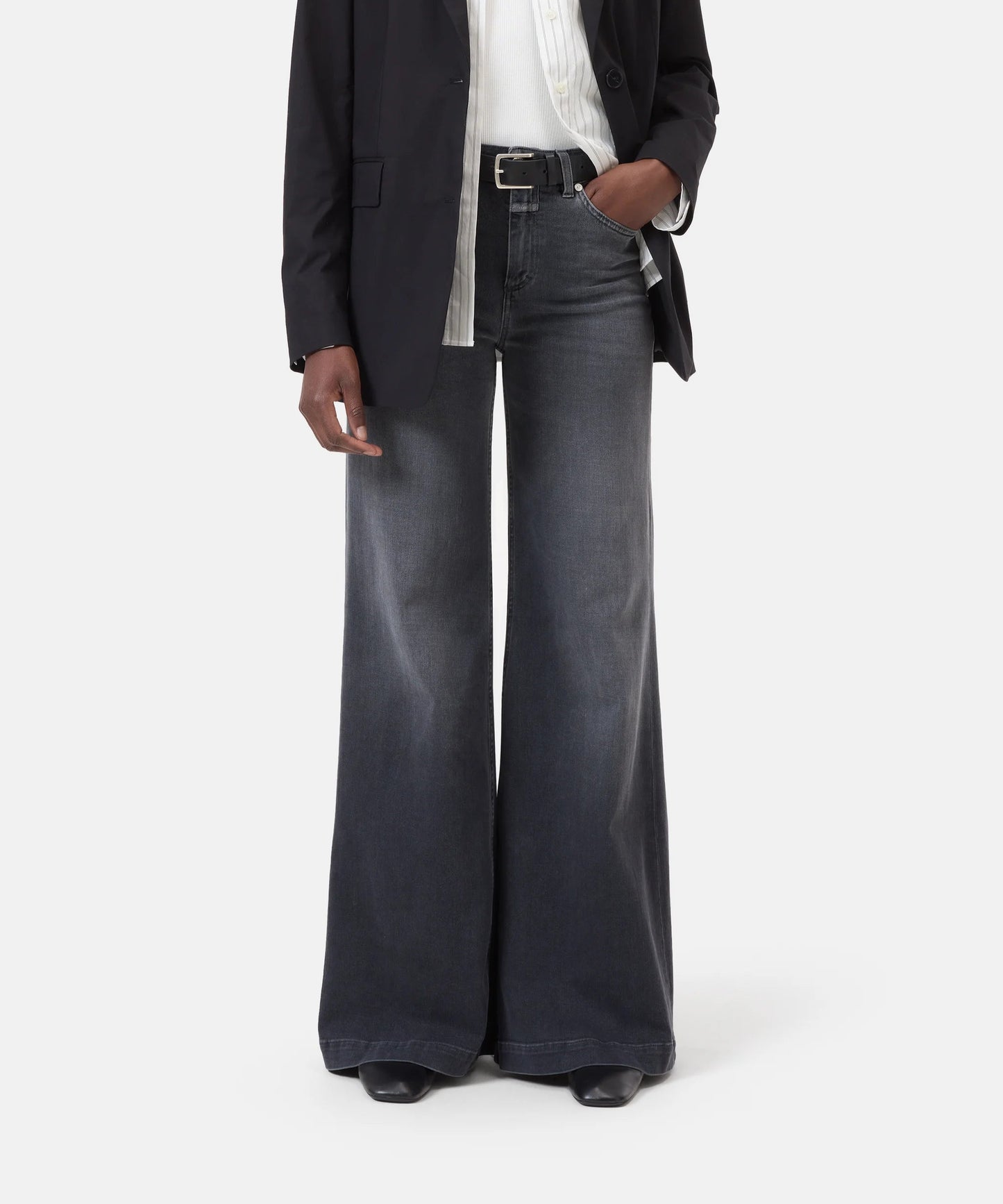 Closed Jeans Woman Glow Up Dark Grey