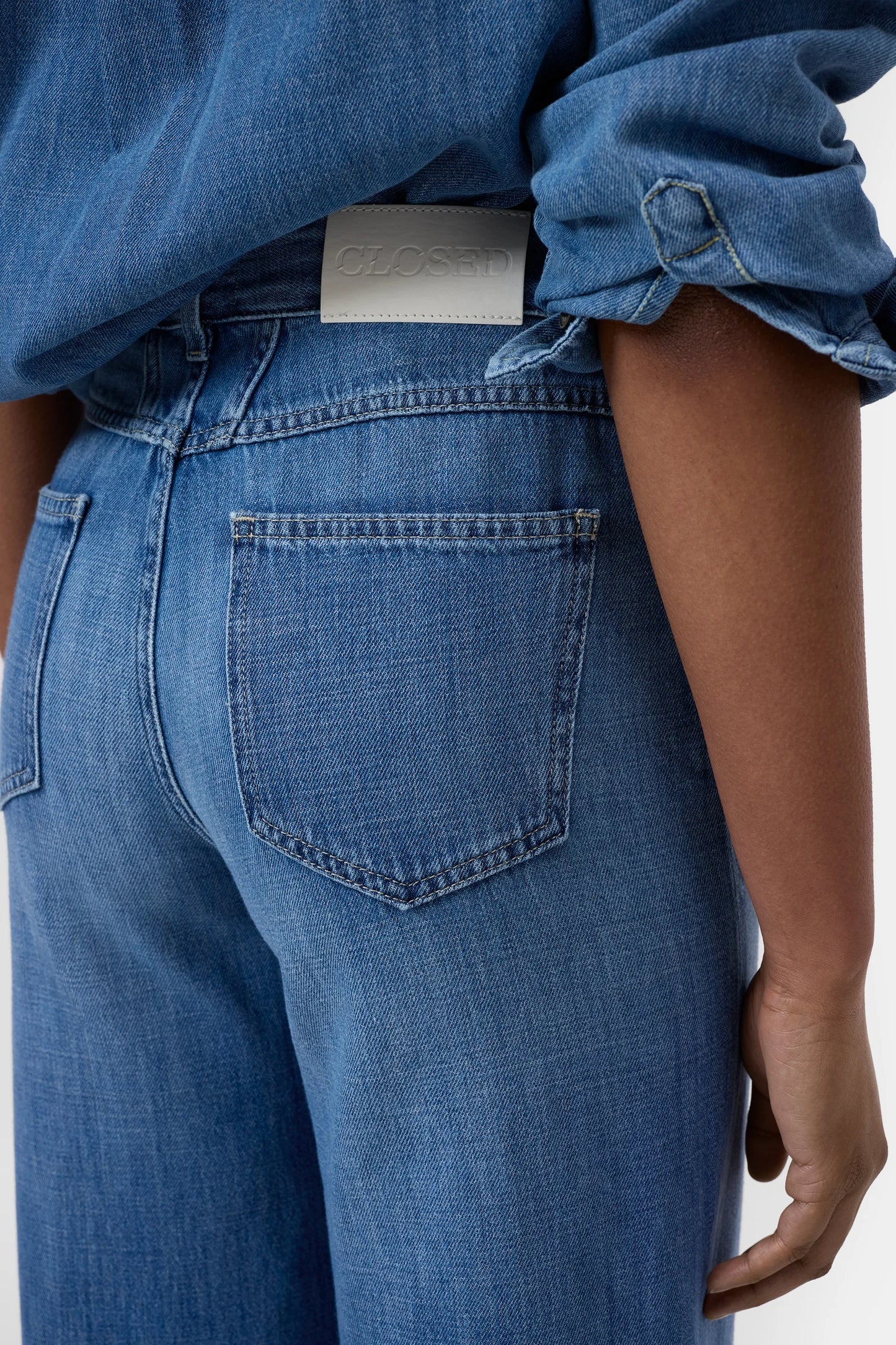 Closed Jeans Woman Glow Up Mid Blue