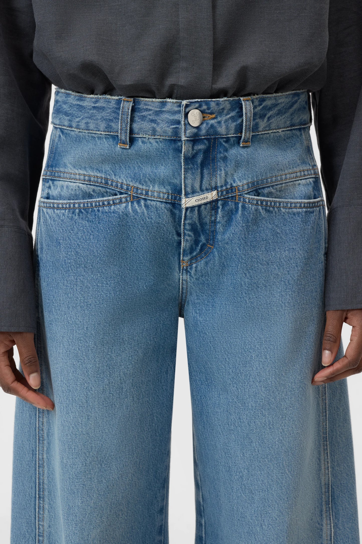 Closed Jeans Woman Tori X Mid Blue