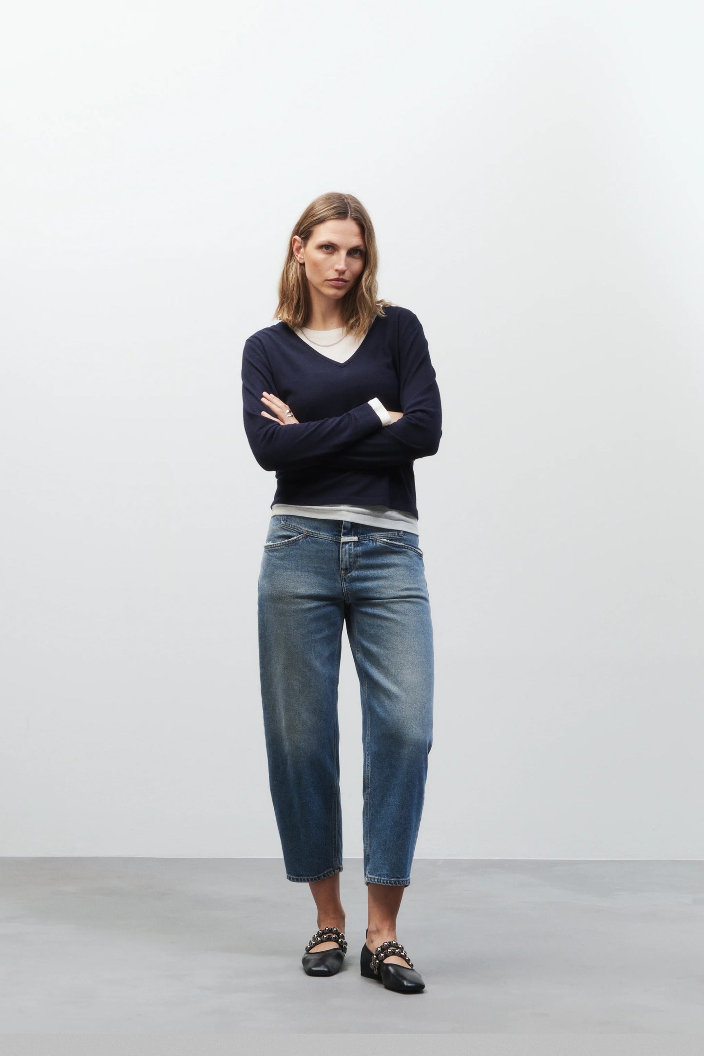 Closed Jeans Woman Stover X Mid Blue
