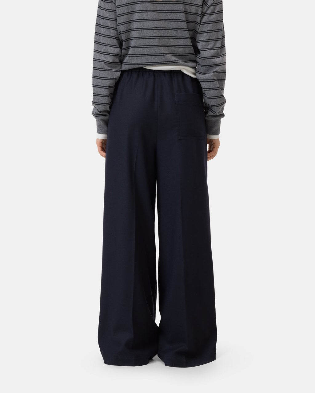 Closed Trouser Woman Trouser Wynston Dark Night