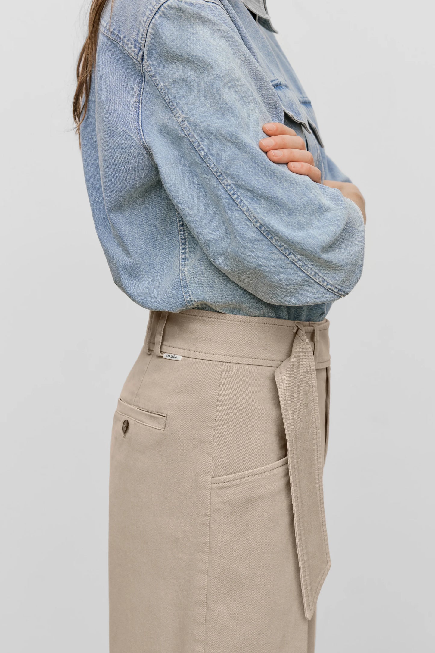Closed Trouser Woman Trouser Wes Beige