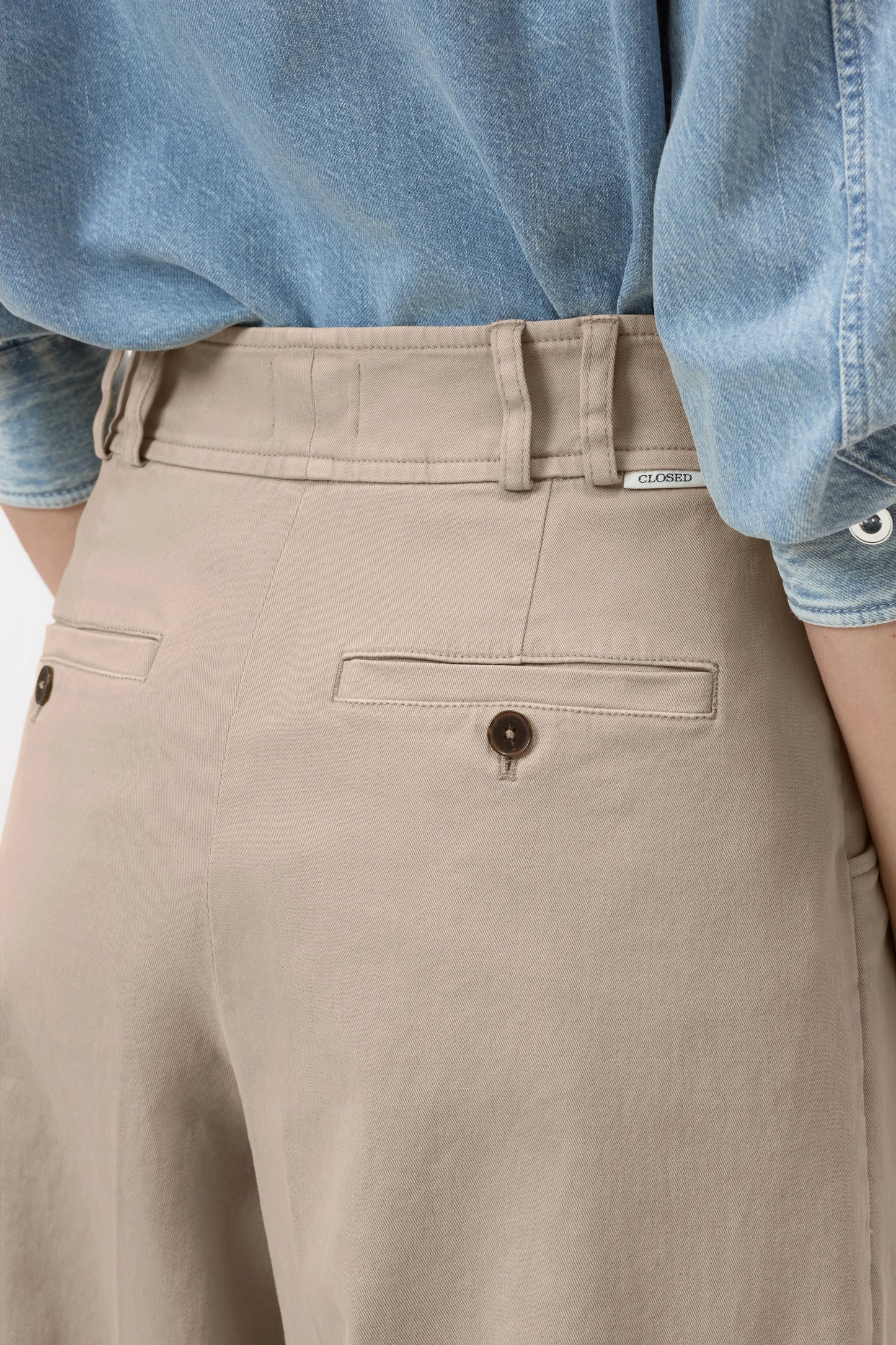 Closed Trouser Woman Trouser Wes Beige