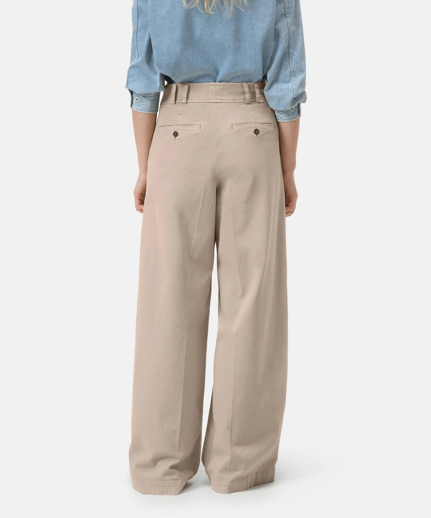 Closed Trouser Woman Trouser Wes Beige