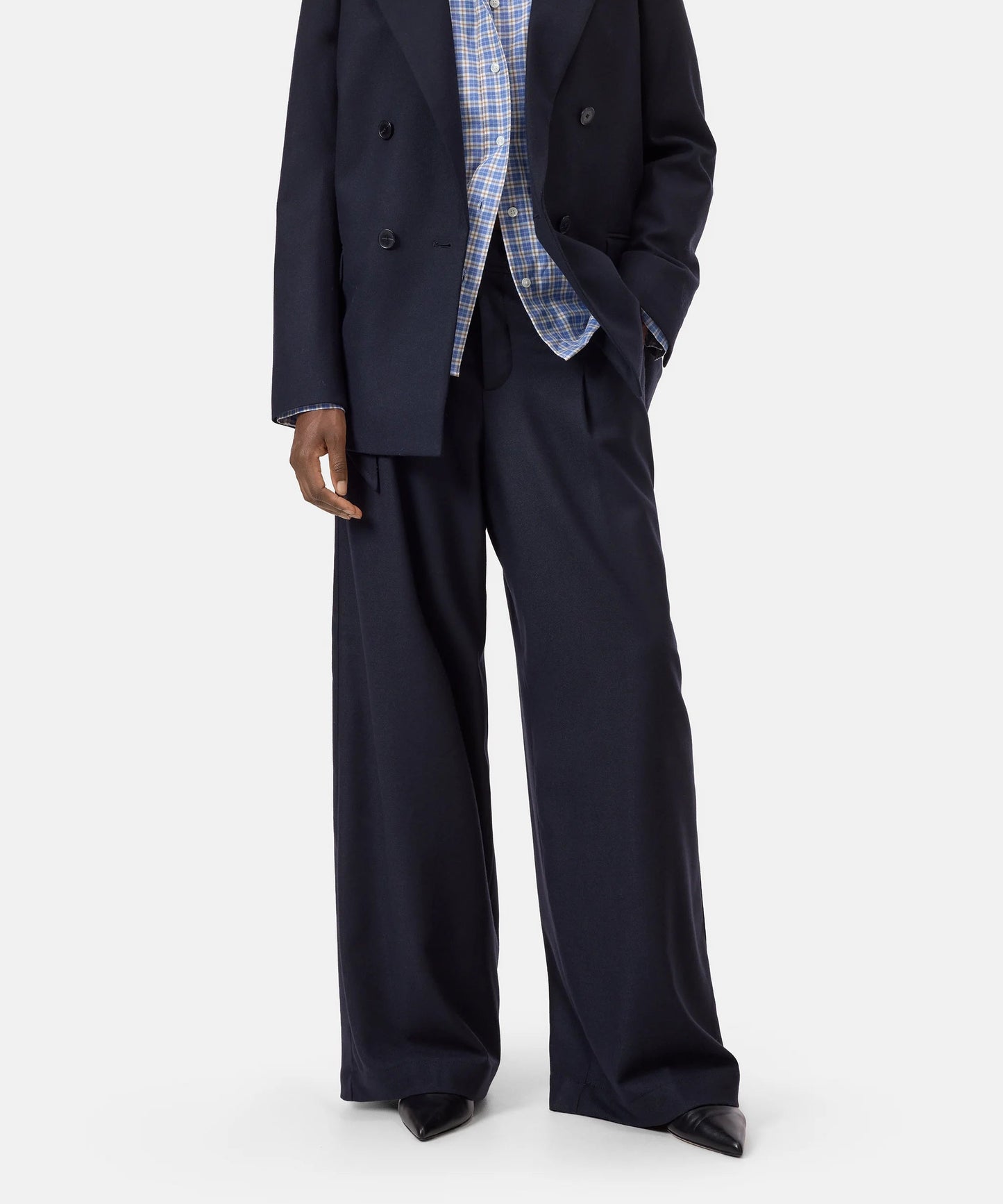 Closed Trouser Woman Trouser Wes Dark Night