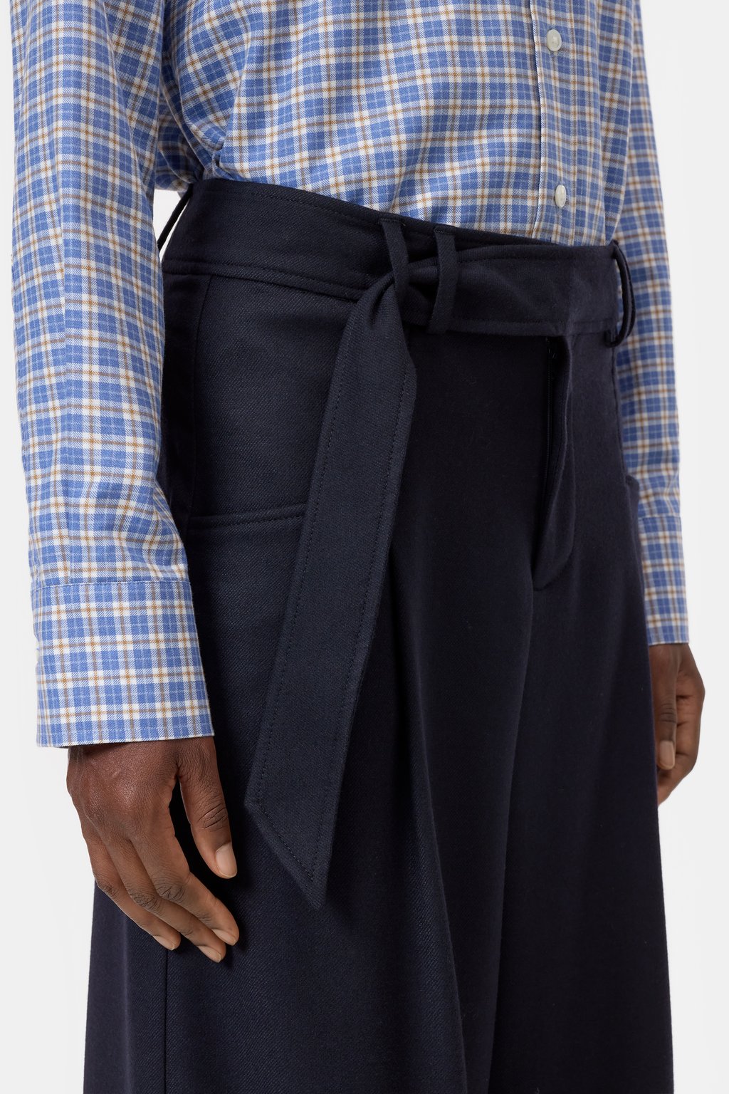 Closed Trouser Woman Trouser Wes Dark Night