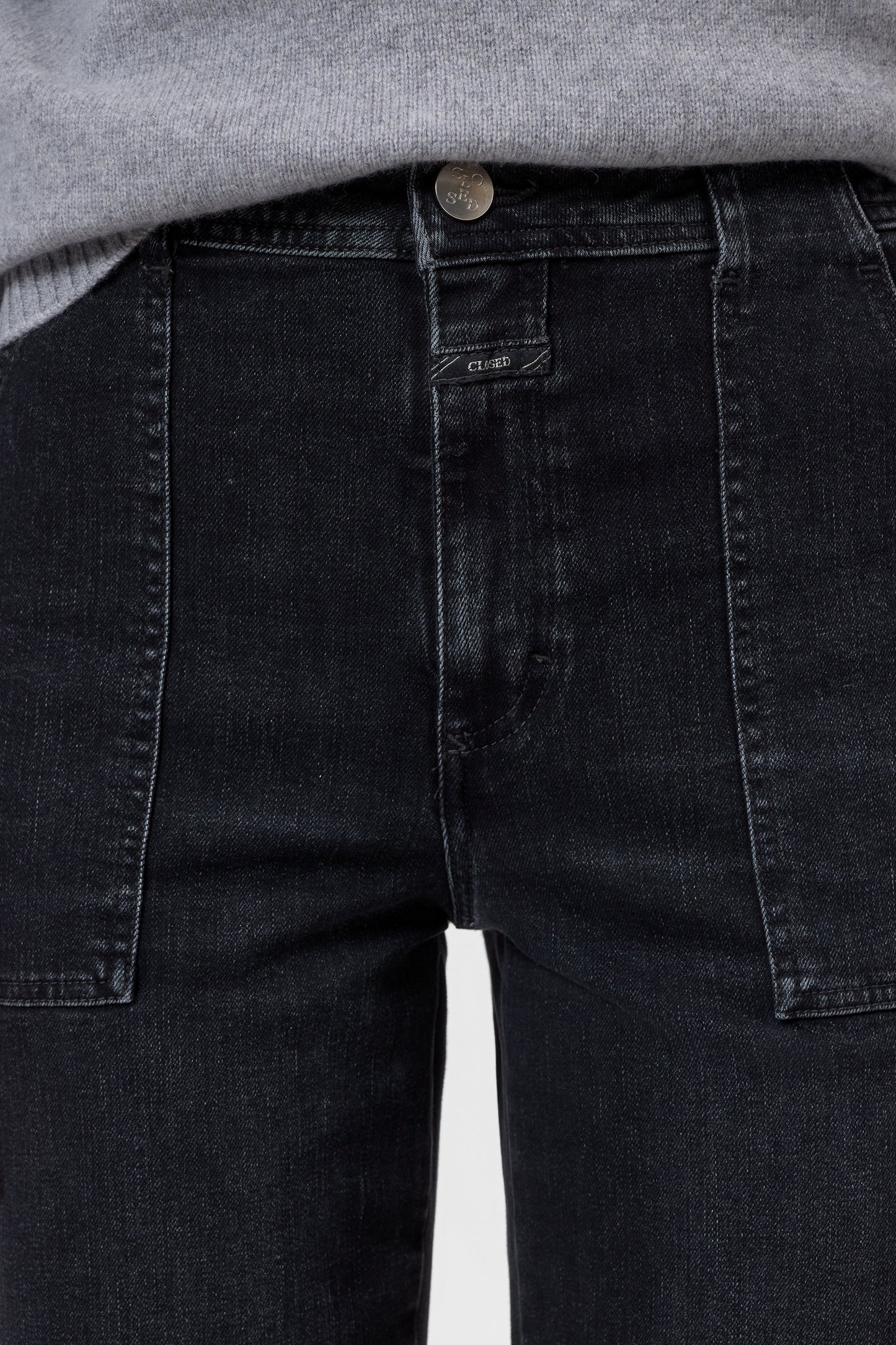Closed Jeans Woman Aria Dark Grey