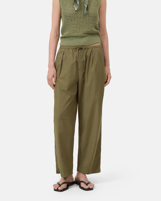 Closed Trouser Woman Romilla Hunter Green
