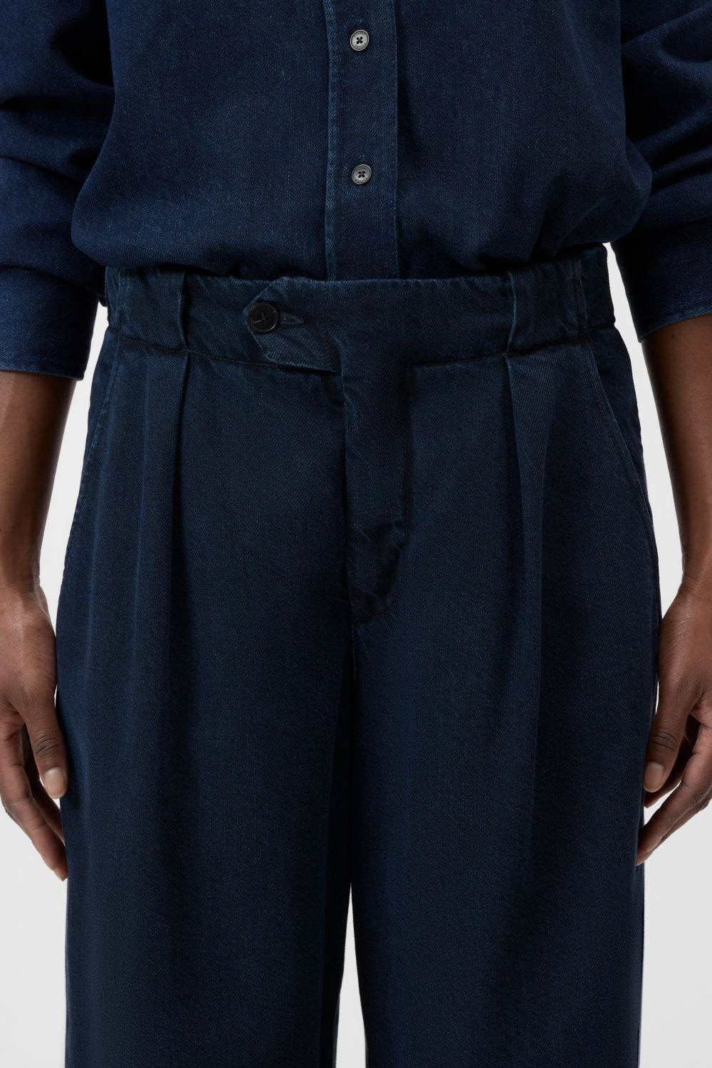 Closed Trouser Woman Mawson Denim Dark Blue