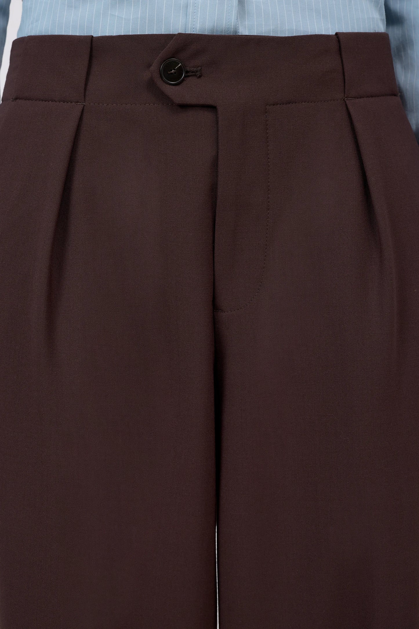 Closed Trouser Woman Trouser Mawson Brown