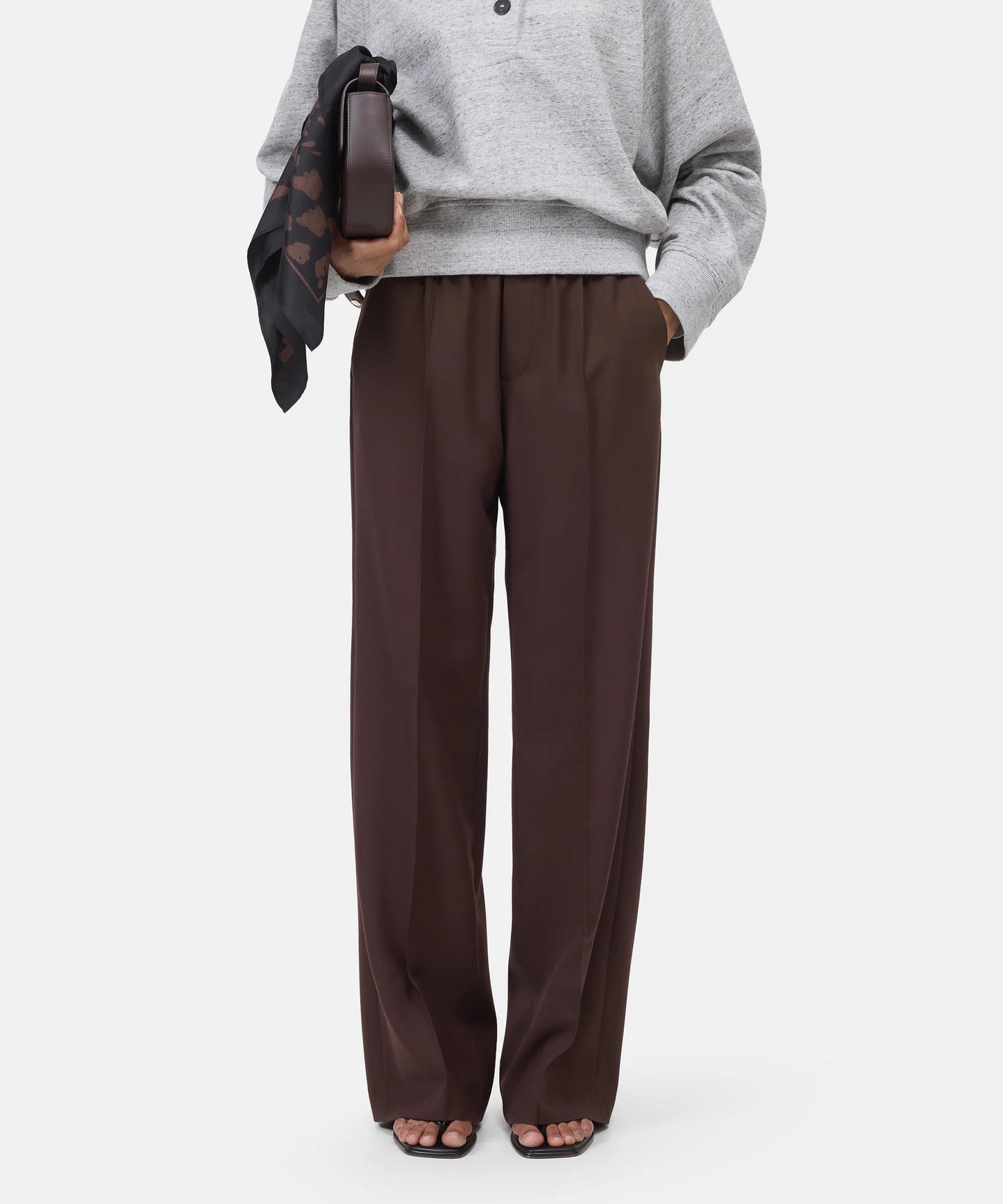 Closed Trouser Woman Trouser Winona Brown