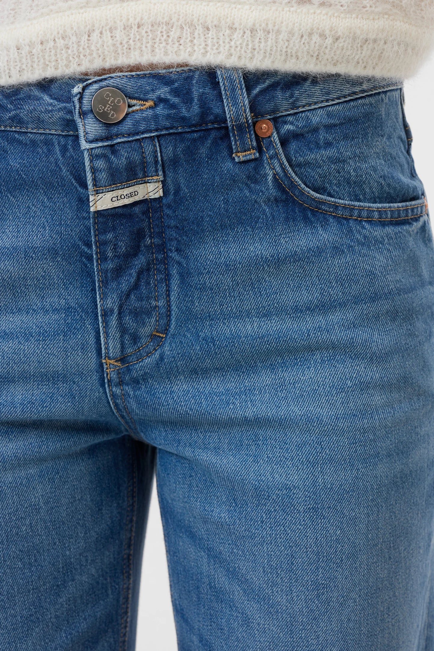 Closed Jeans Woman Gillan Mid Blue
