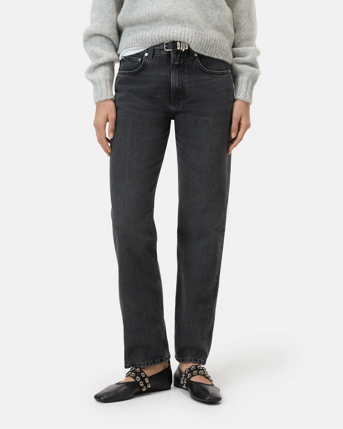 Closed Jeans Woman Jonta Dark Grey