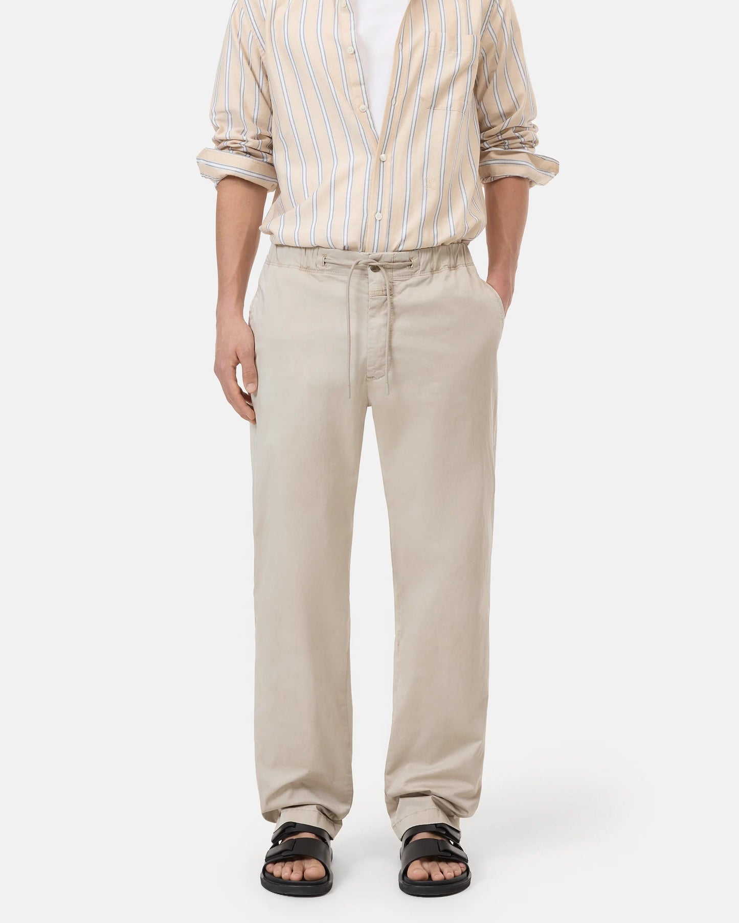 Closed Trouser Man Tropea Clay Beige