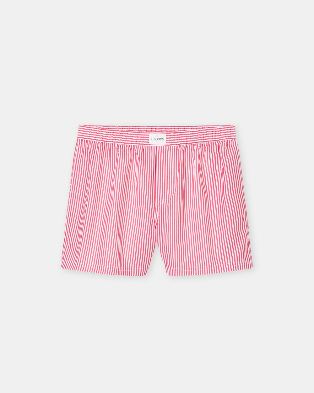 Closed Boxer Man Shorts Laser Red