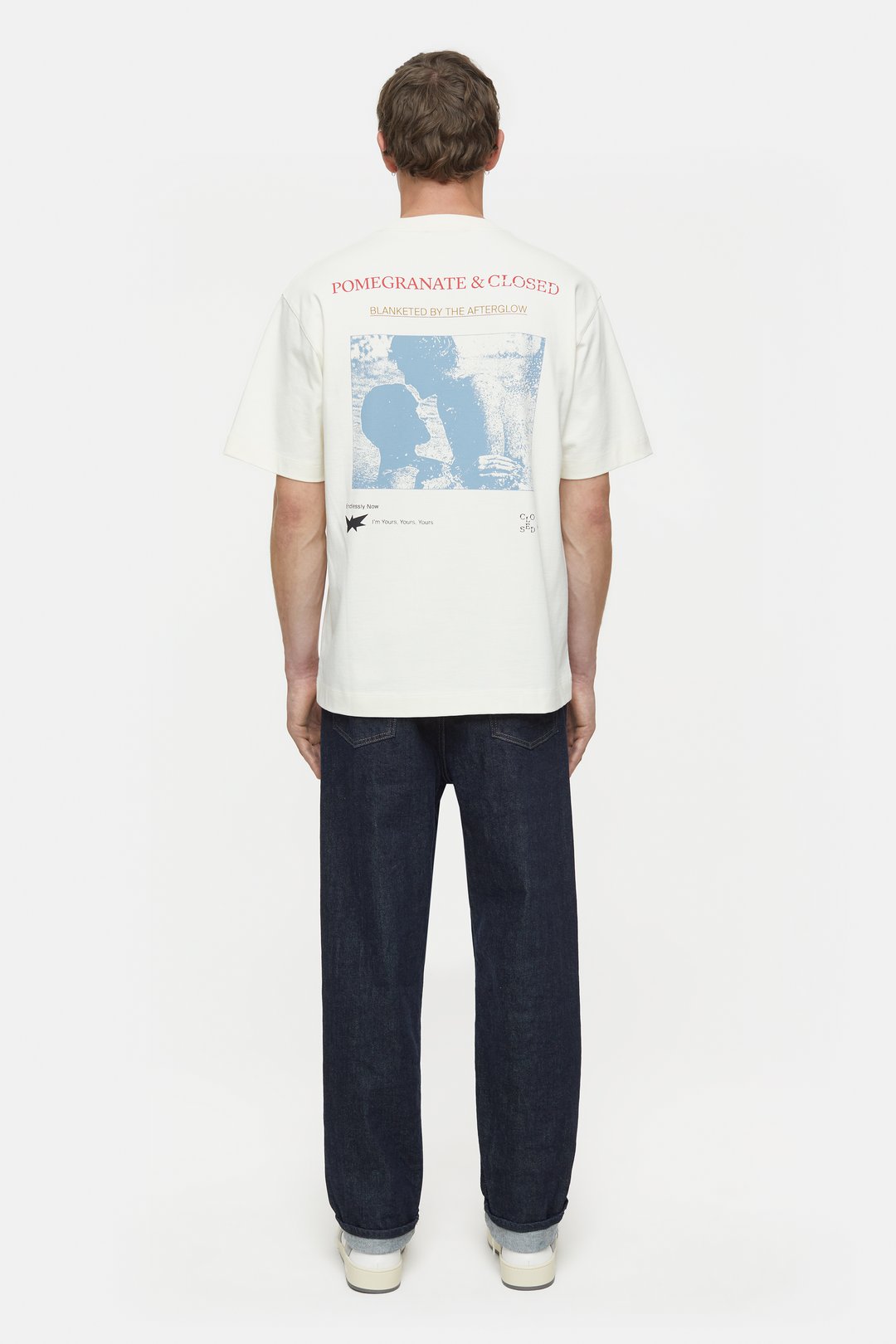 Closed T-shirt Man With Print Ivory