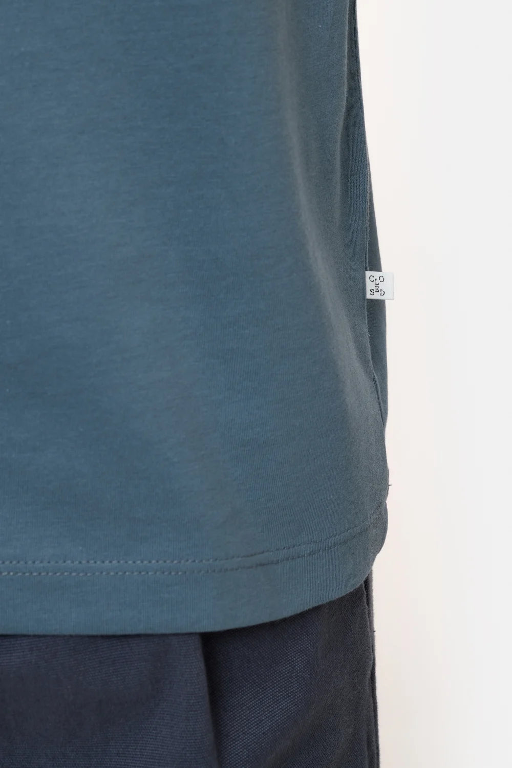 Closed T-Shirt Man Basic Graphite Blue