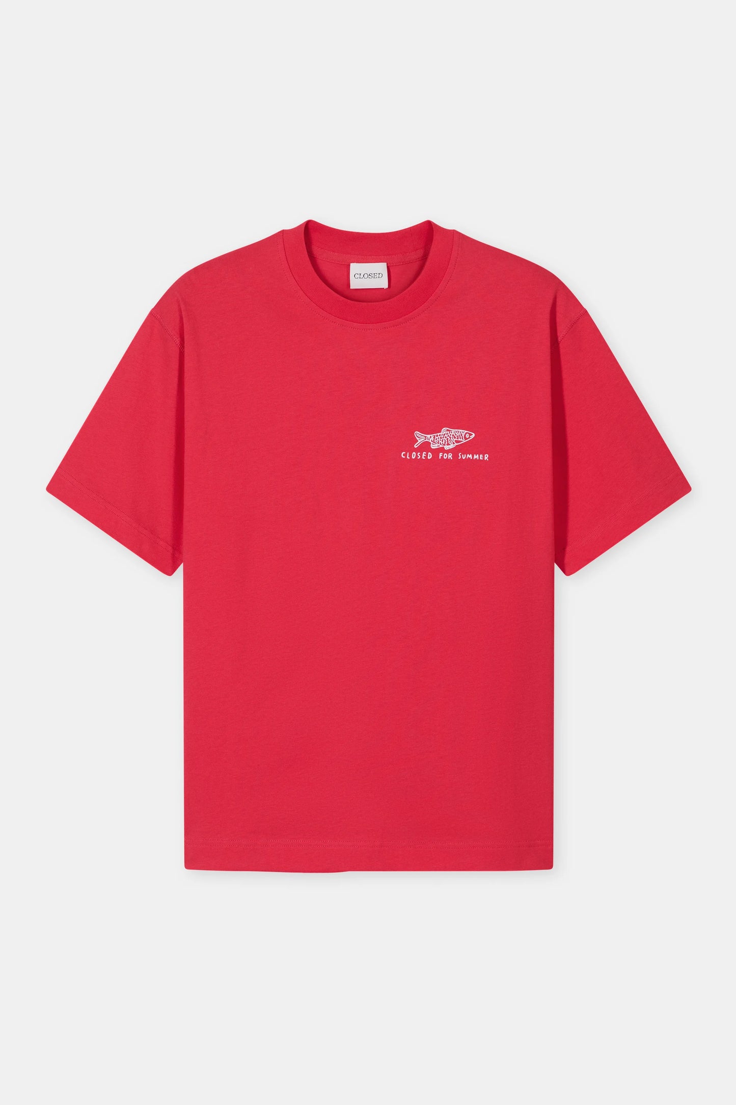 Closed T-Shirt  Man Printed 2 Laser Red