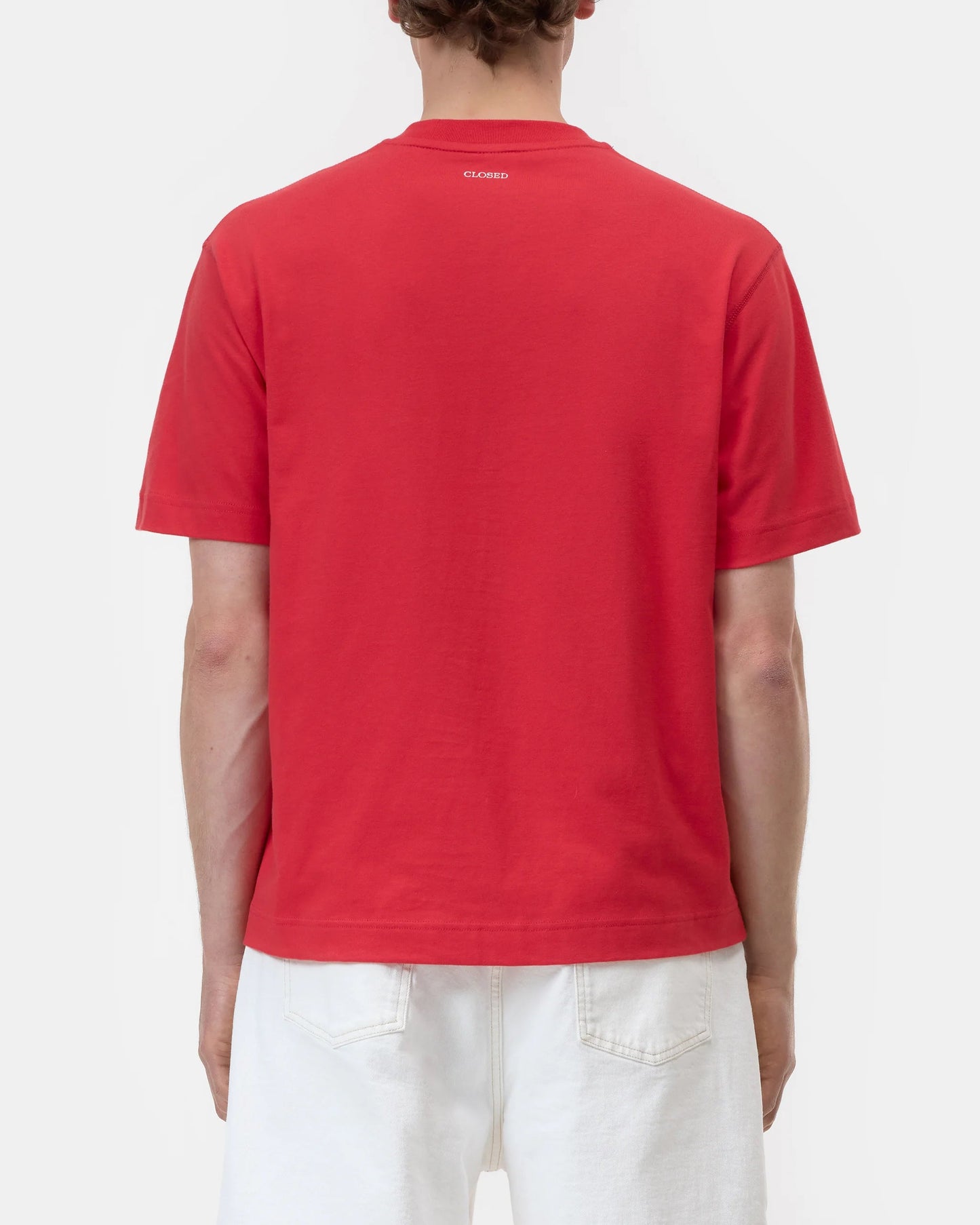 Closed T-Shirt  Man Printed 2 Laser Red