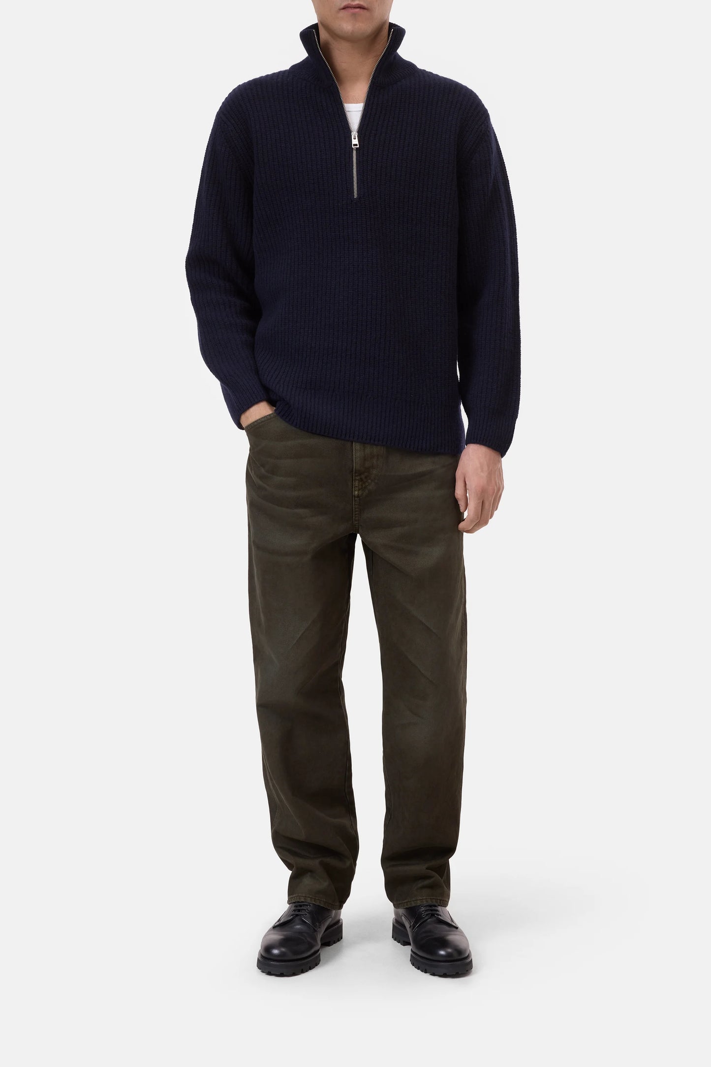 Closed Sweater Man Half Zip Jumper