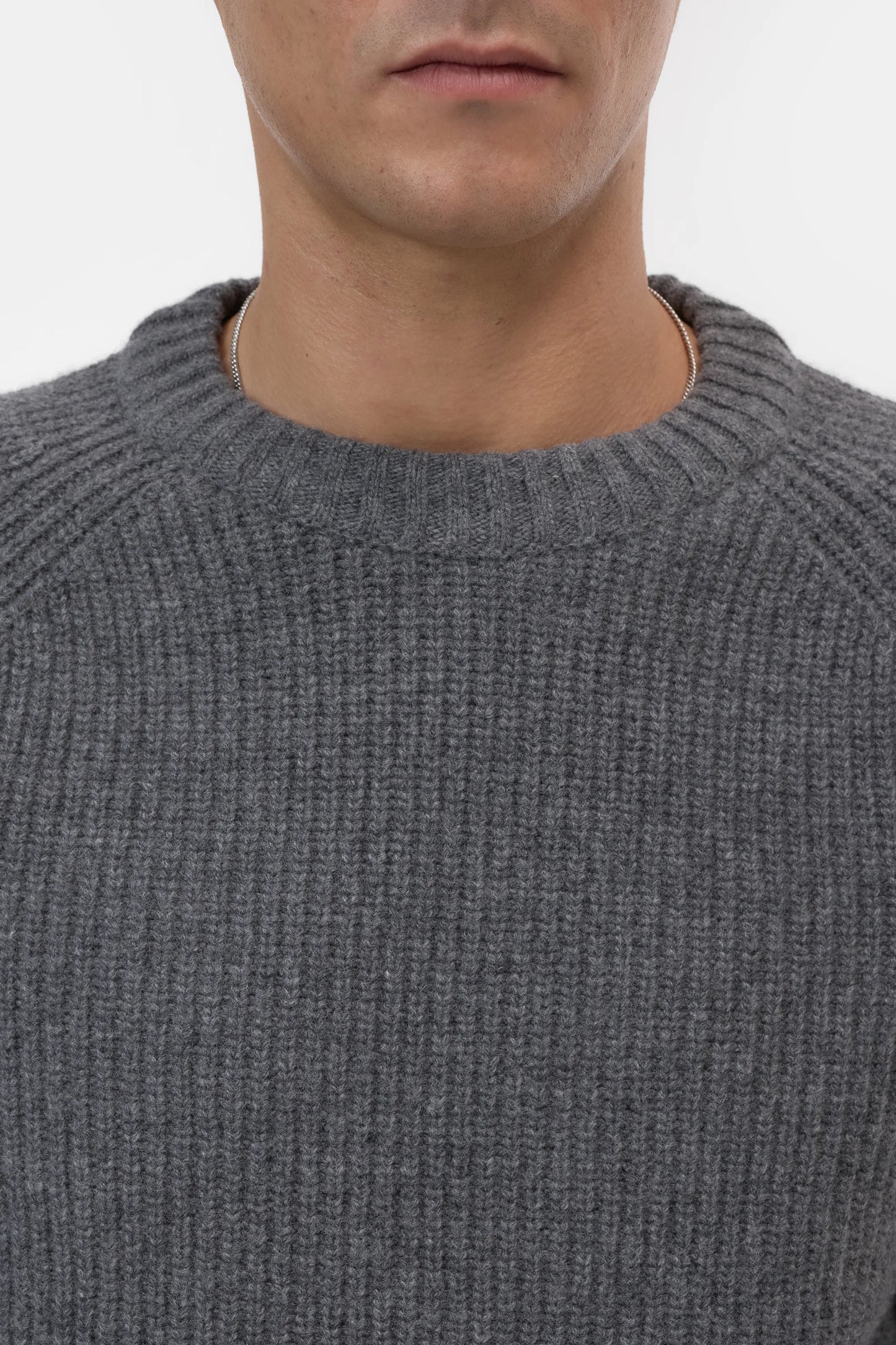 Closed Sweater Man Pullover Dark Grey Melange