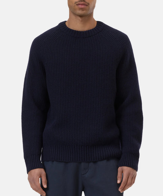 Closed Sweater Man Pullover Dark Night