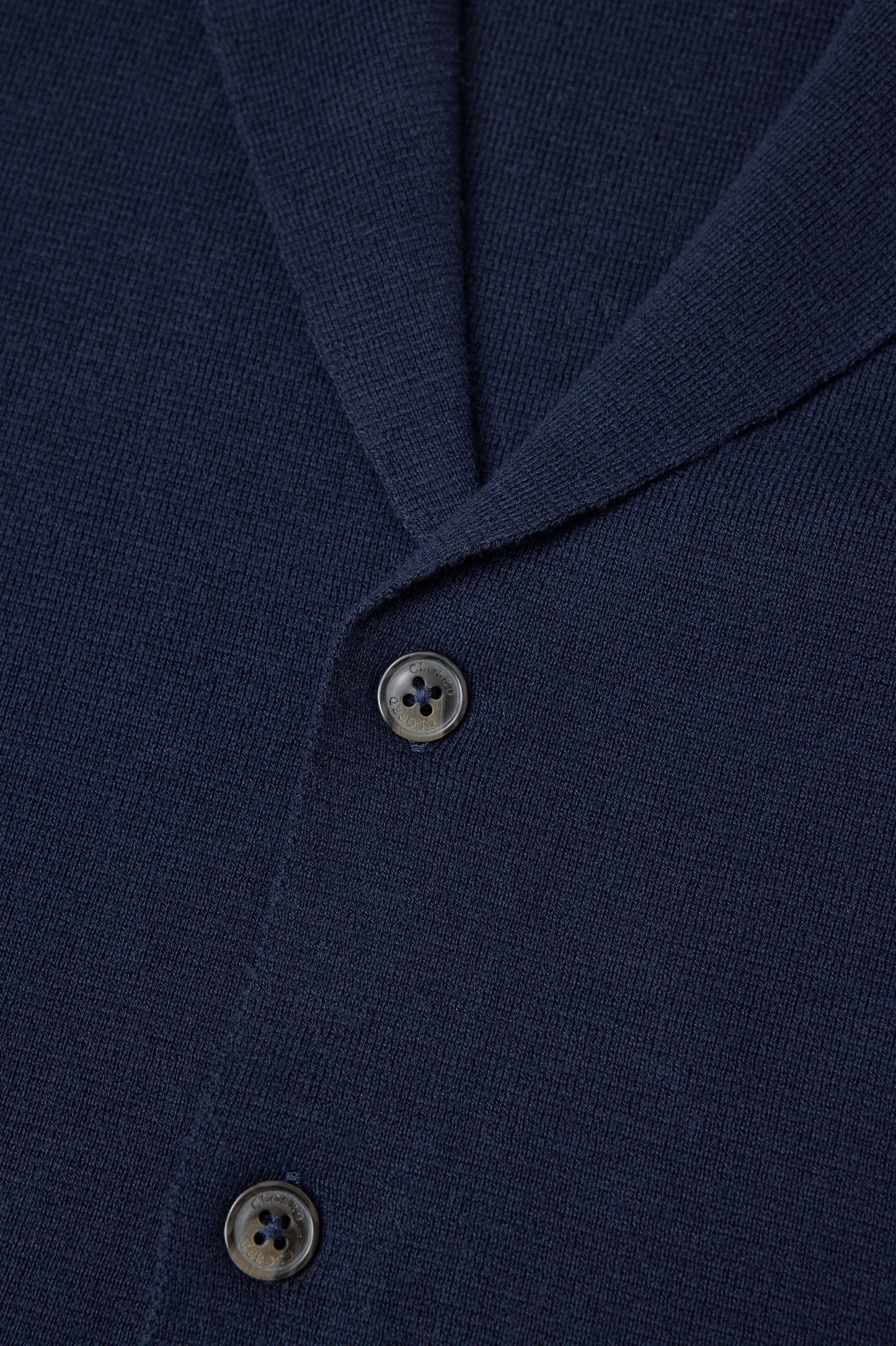 Closed Man Knitted Blazer Dark Night