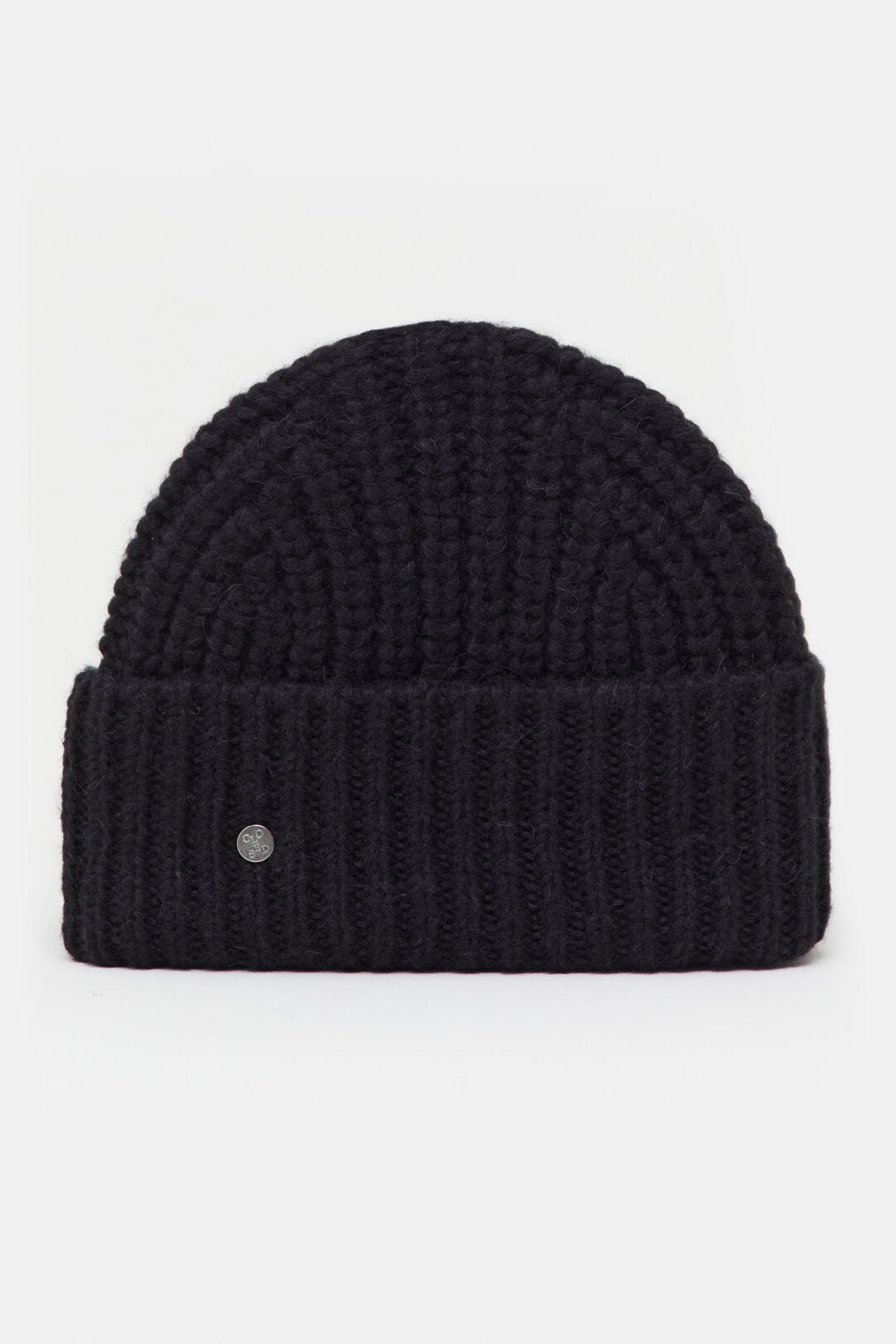 Closed Hat Man knitted Hat Black