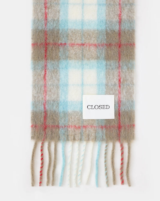 Closed Scarf Woman Clay Beige