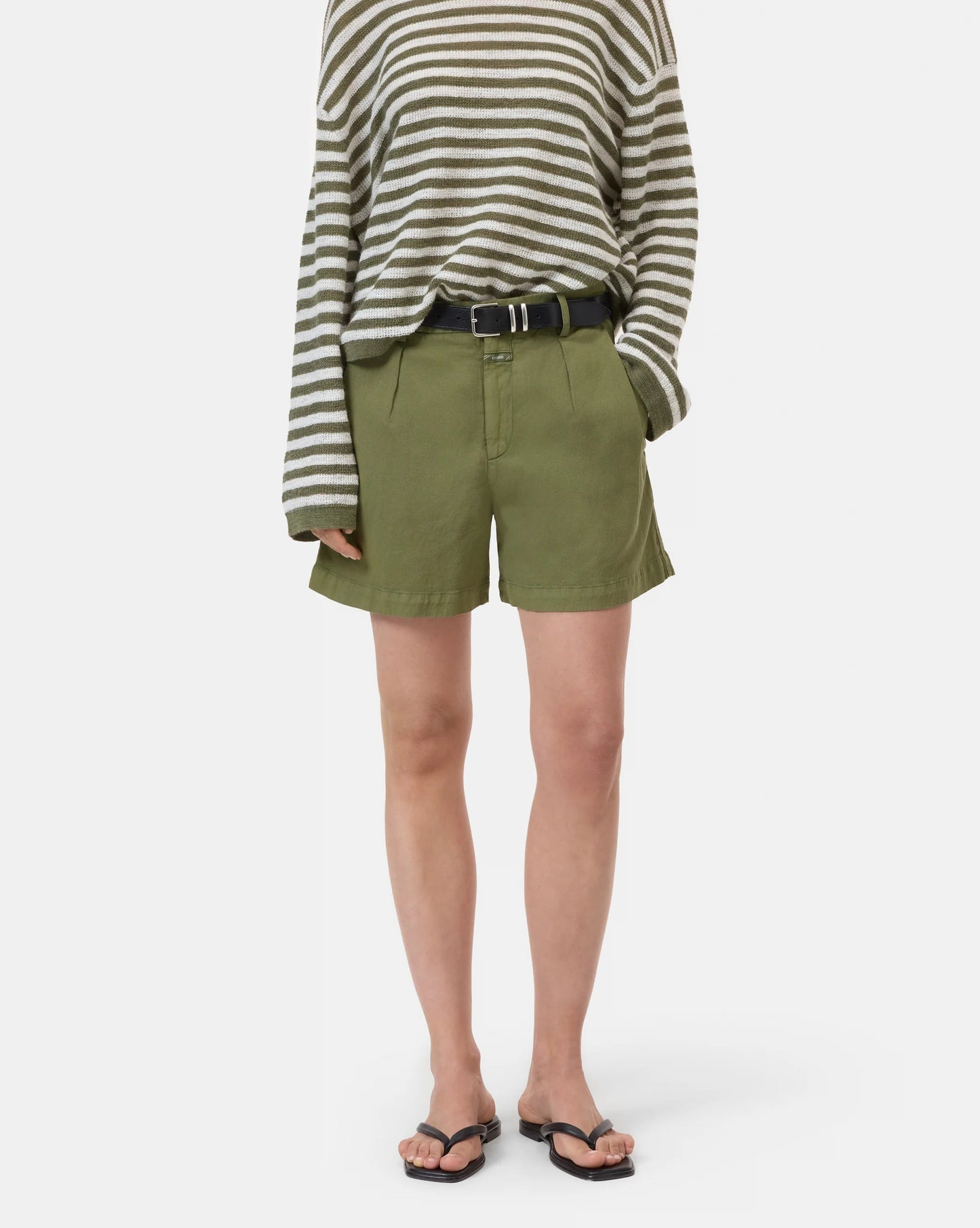 Closed Skirt Woman Shorts Revyl Hunter Green