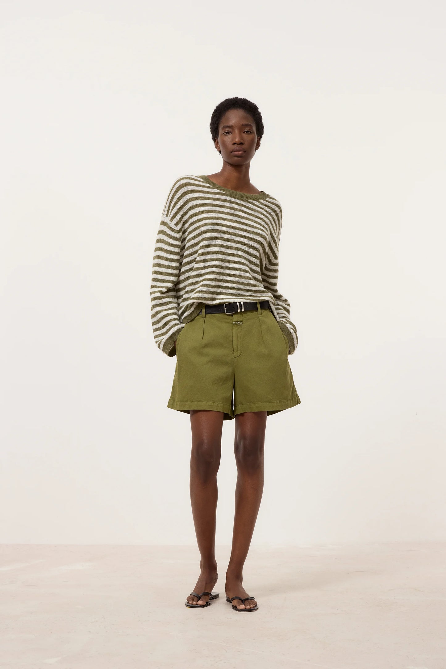 Closed Skirt Woman Shorts Revyl Hunter Green