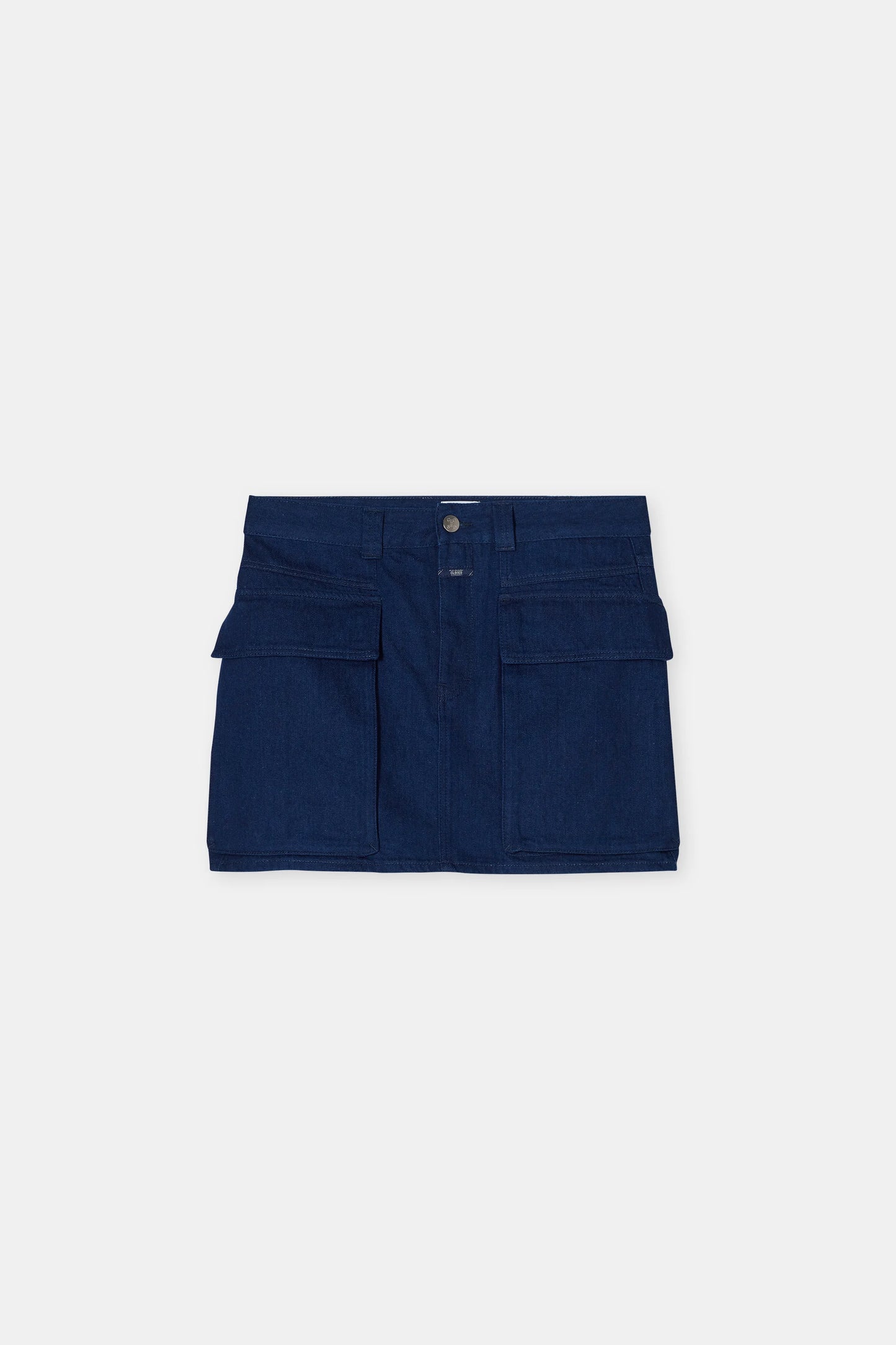 Closed Skirt Woman Cargo Mini Skirt