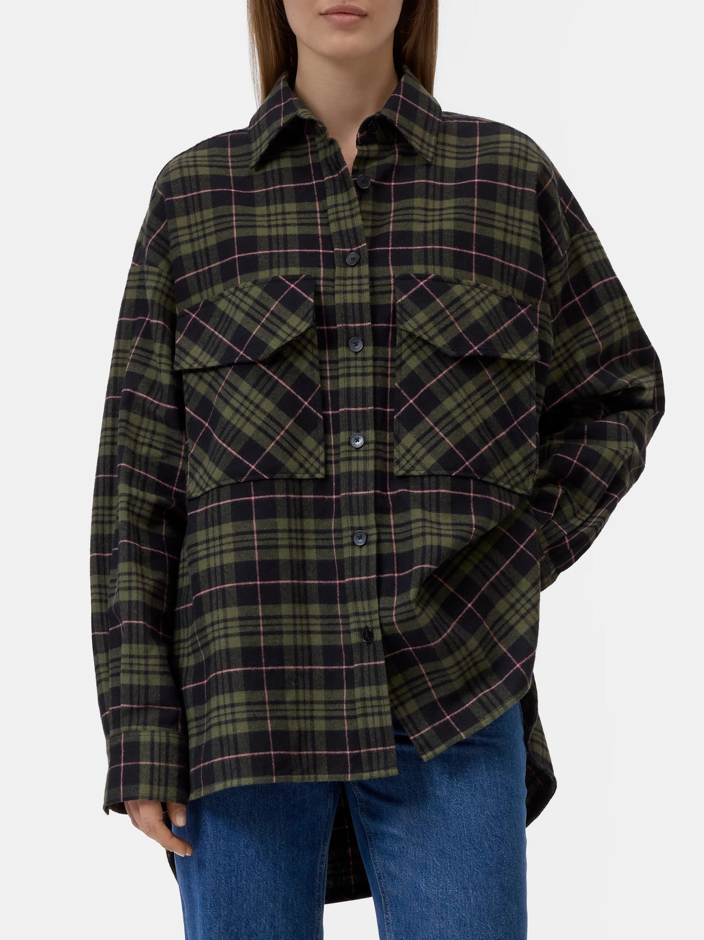 Closed Shirt Woman Overshirt Green