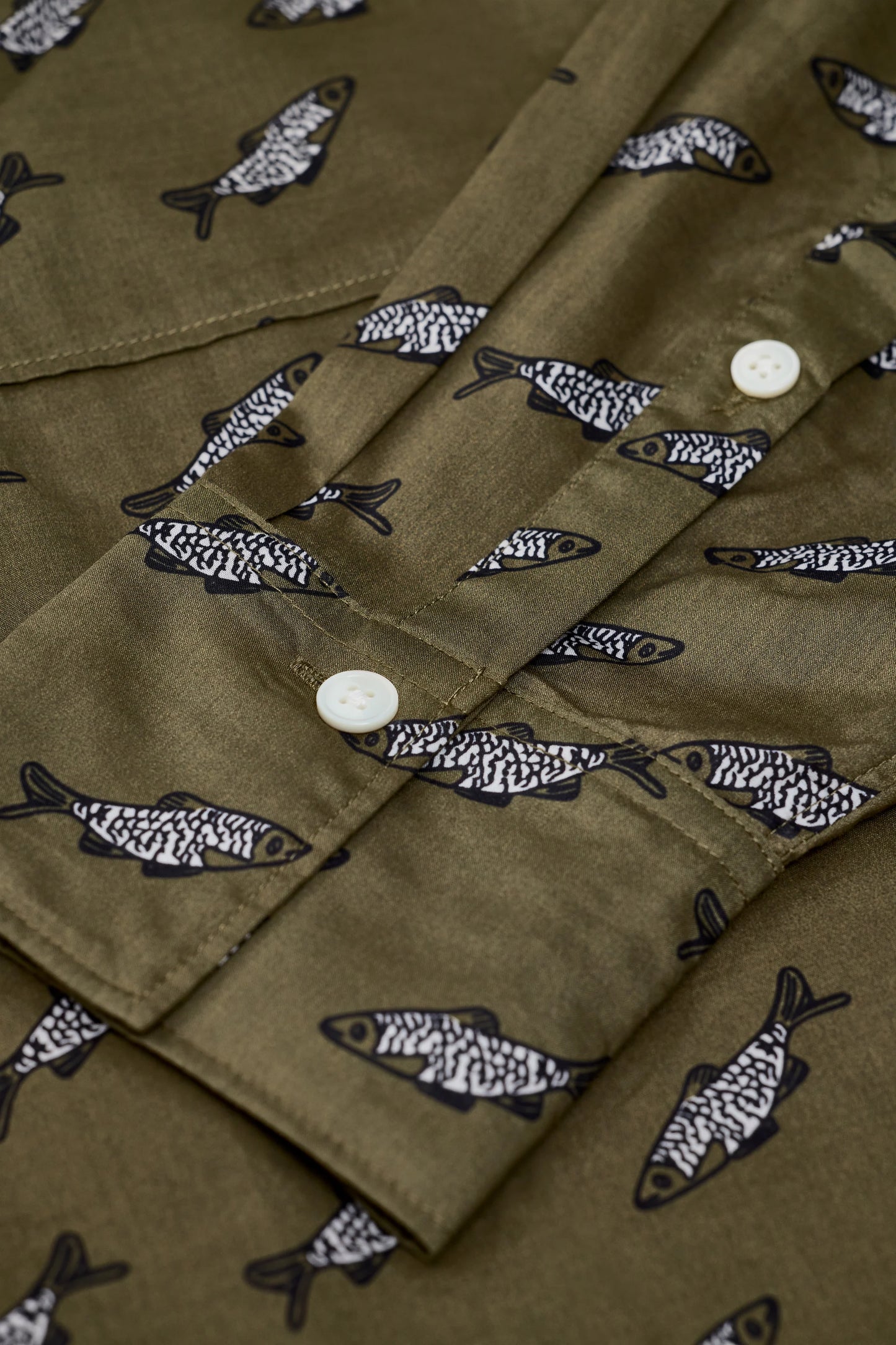 Closed Shirt Woman Fish