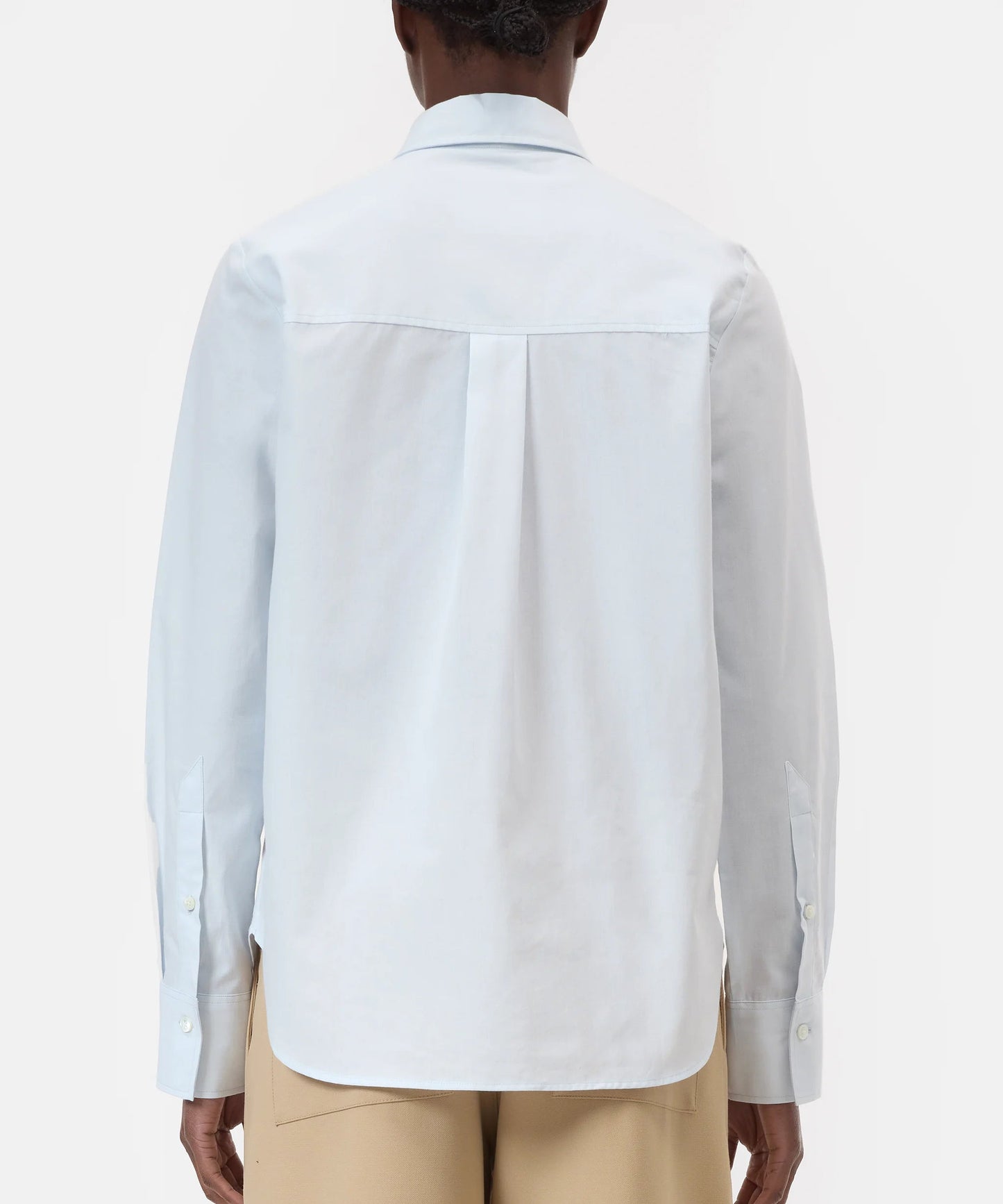 Closed Shirt Woman Classic Eclipse Blue