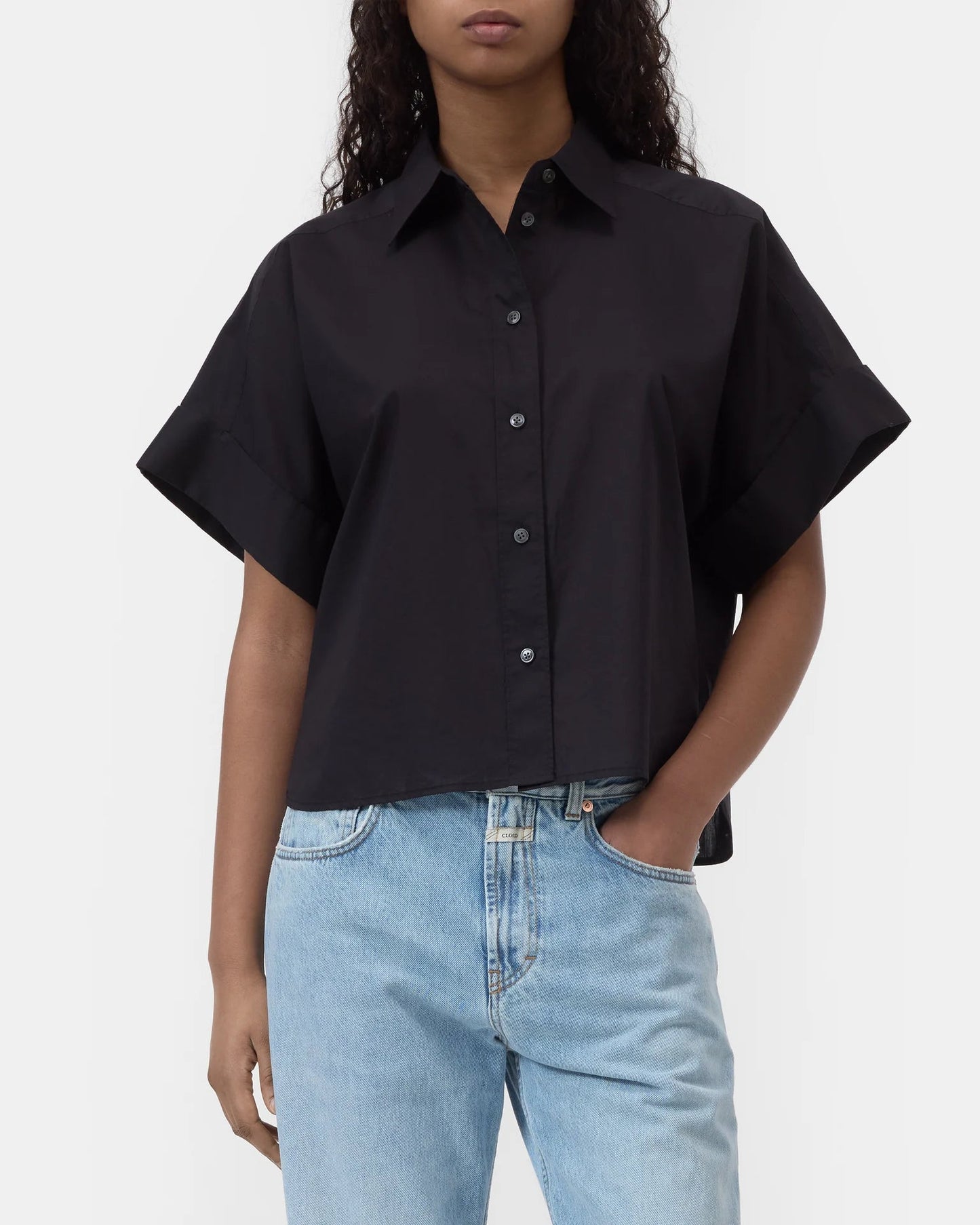 Closed Oversize Shirt Black