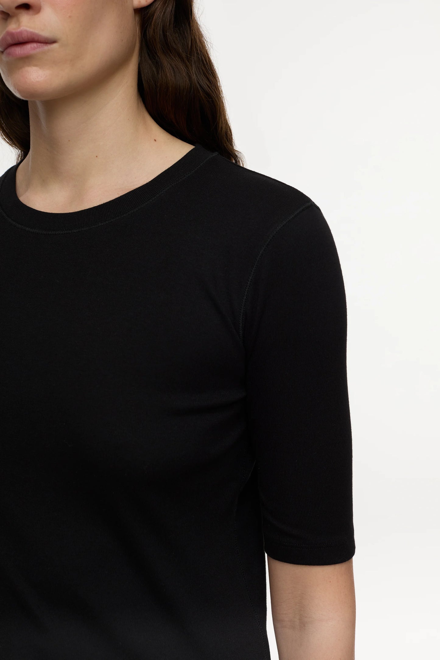 Closed T-shirt Woman Crewneck Shortsleeve Black