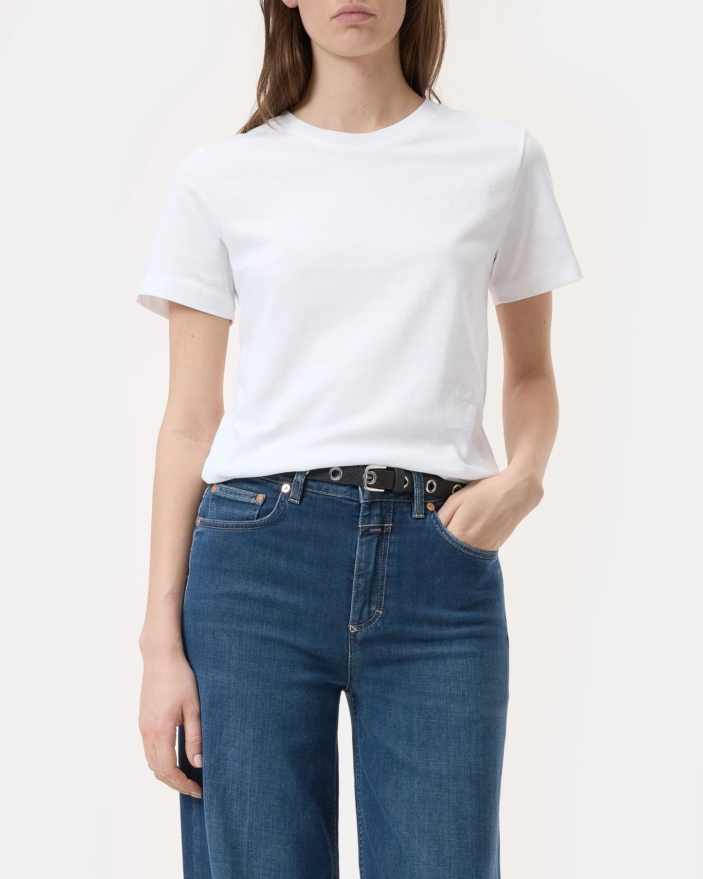 Closed T-shirt Woman Basic White