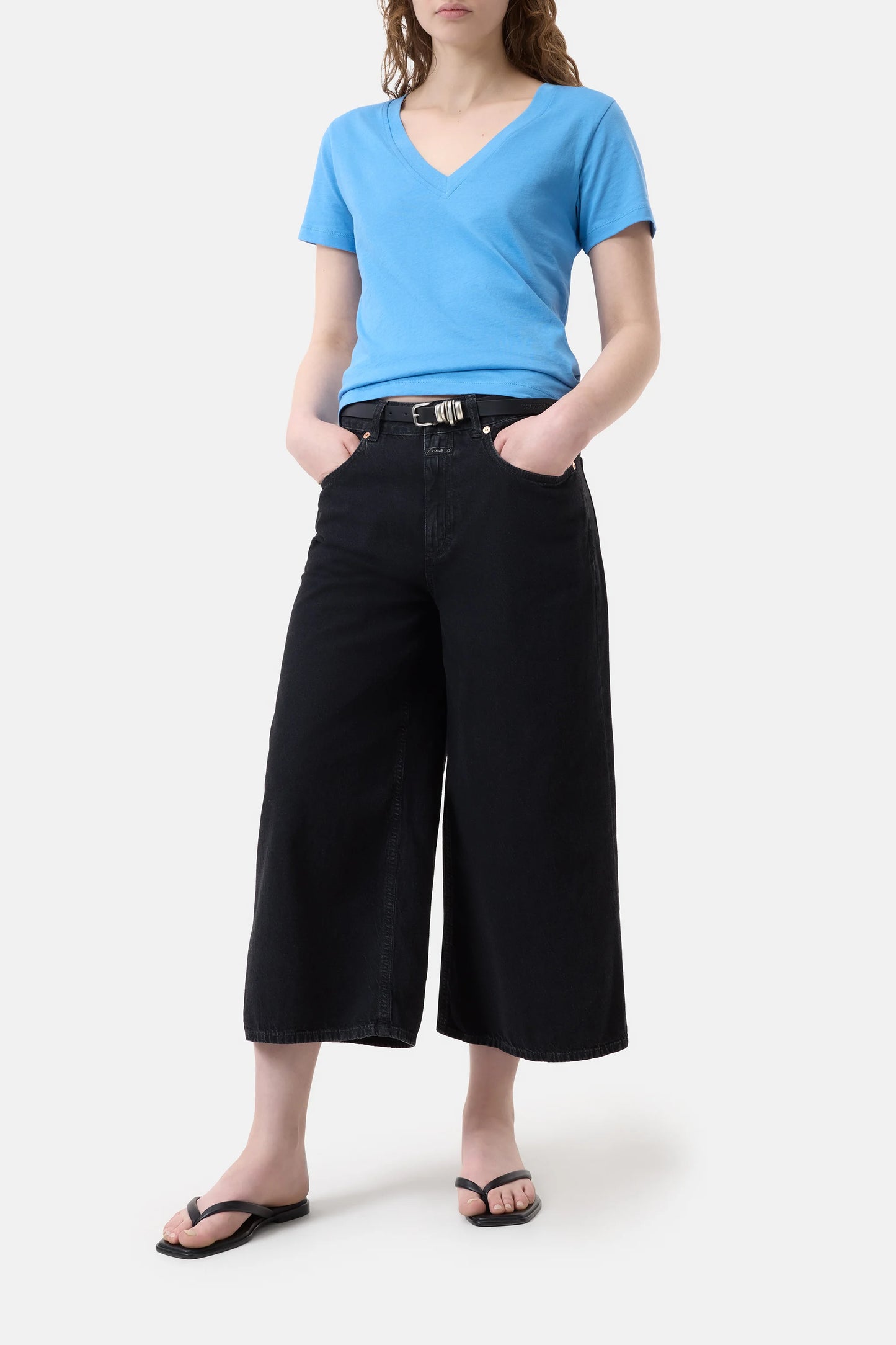 Closed T-shirt Woman Vi Stone Blue