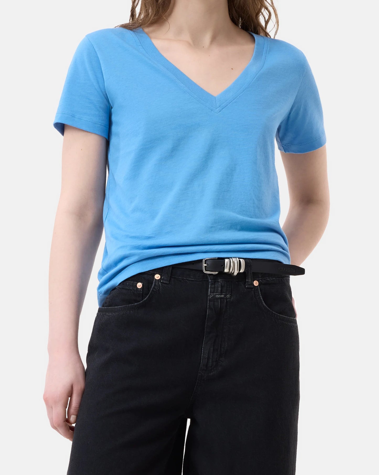 Closed T-shirt Woman Vi Stone Blue
