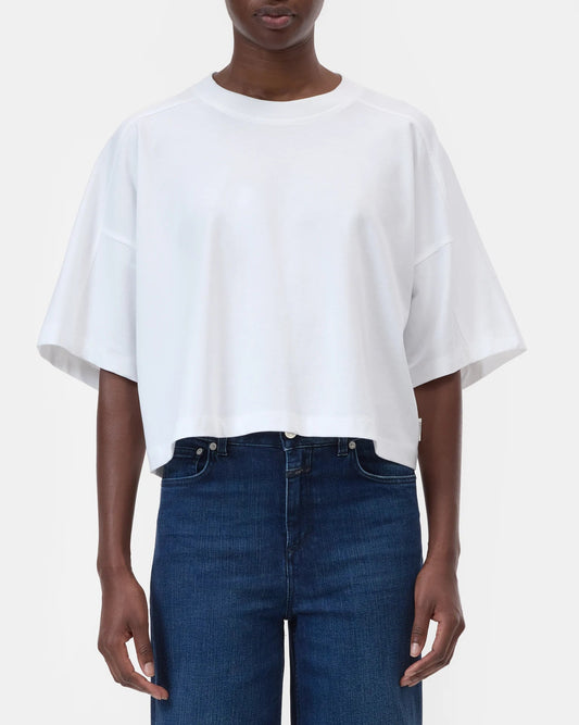 Closed T-shirt Woman Cropped White