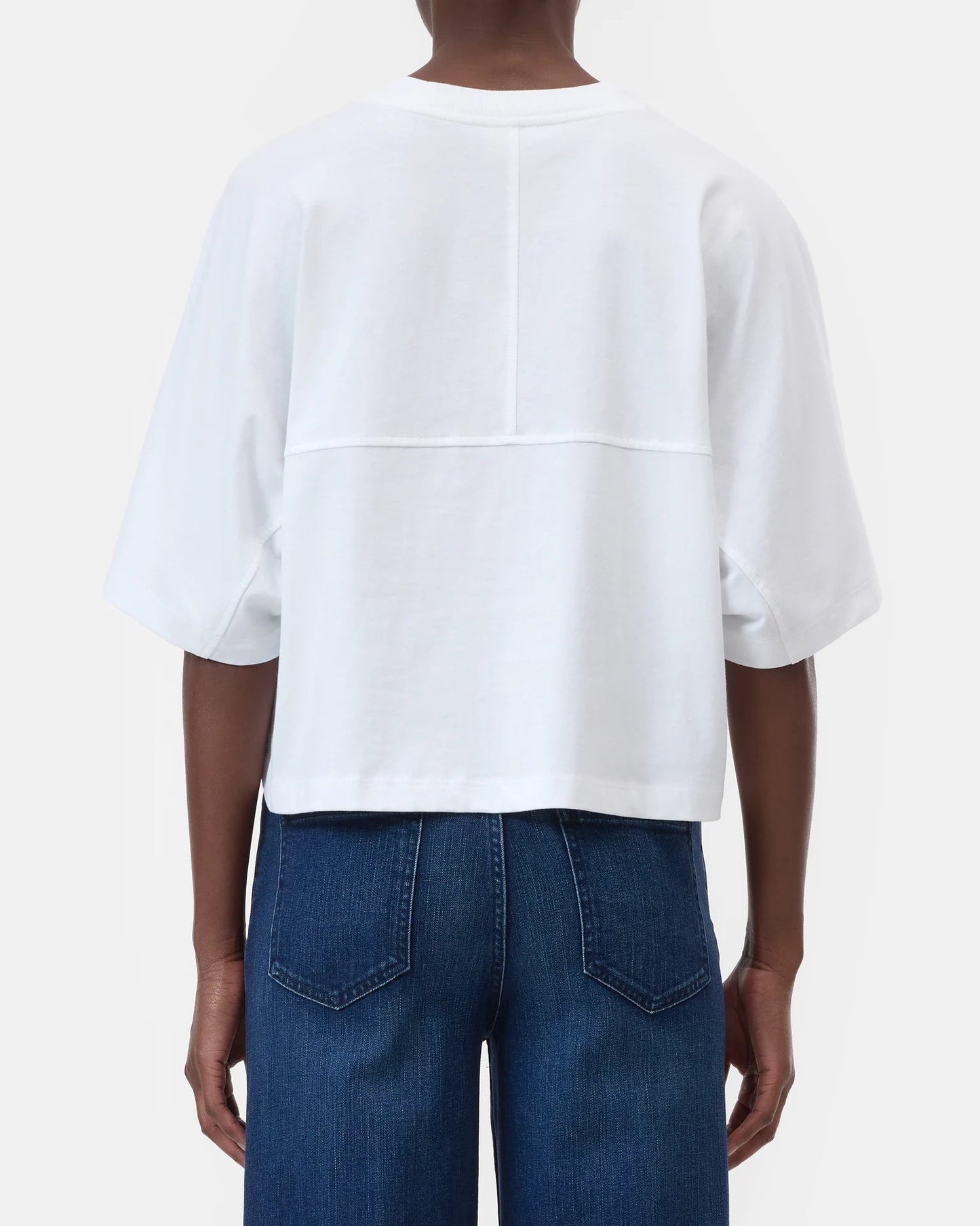 Closed T-shirt Woman Cropped White