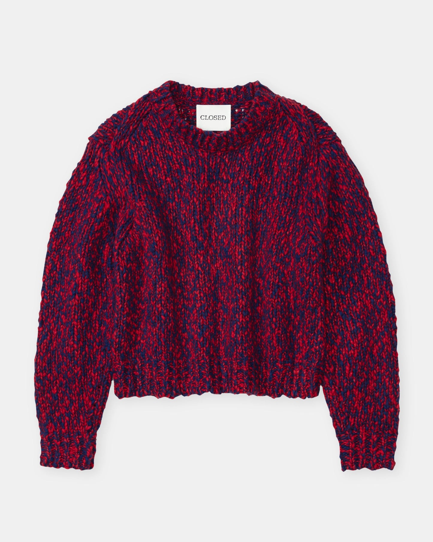 Closed Sweater Woman Cropped Crew Neck