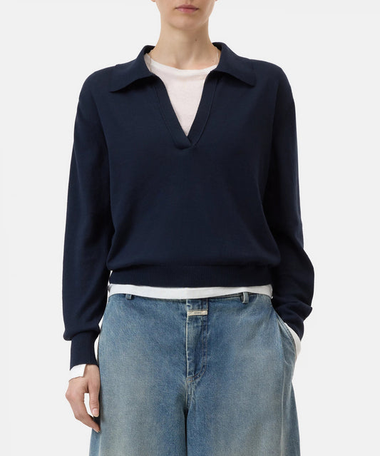 Closed Sweater Woman Polo Longsleeve