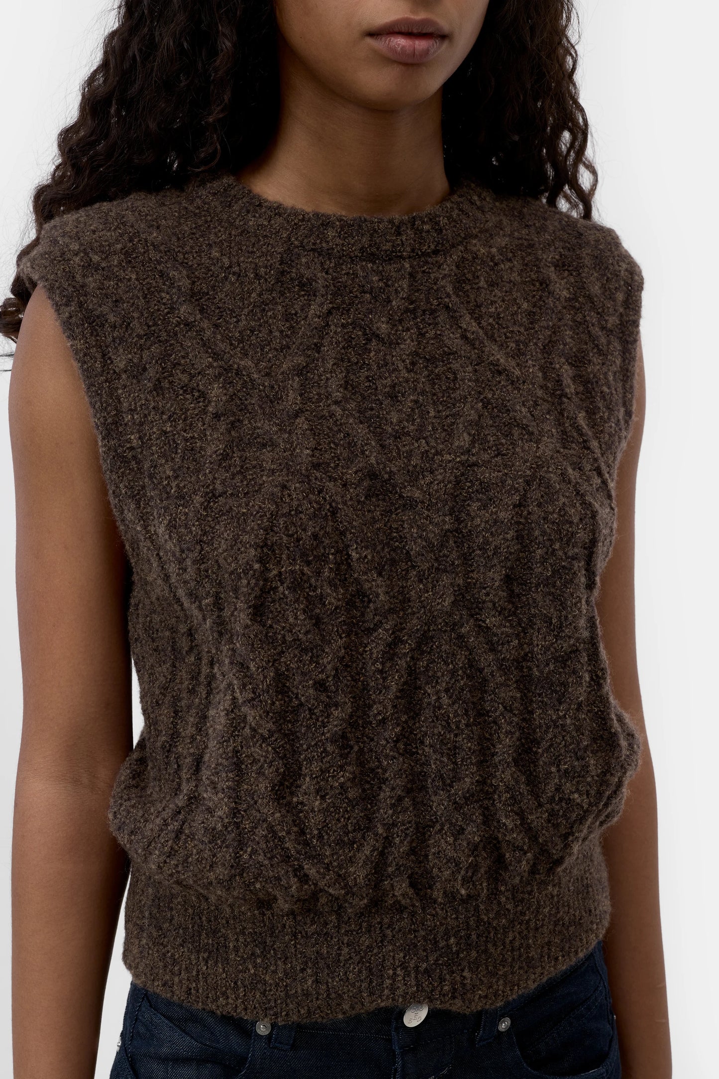 Closed Sweater Woman Crew Neck Vest