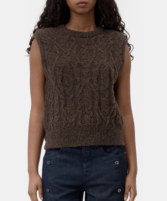 Closed Sweater Woman Crew Neck Vest