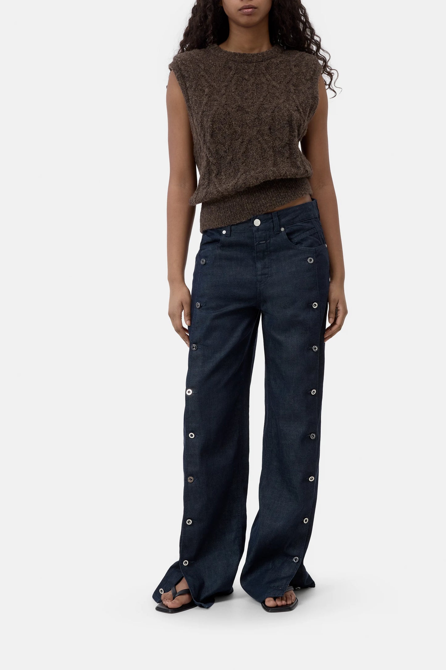 Closed Sweater Woman Crew Neck Vest