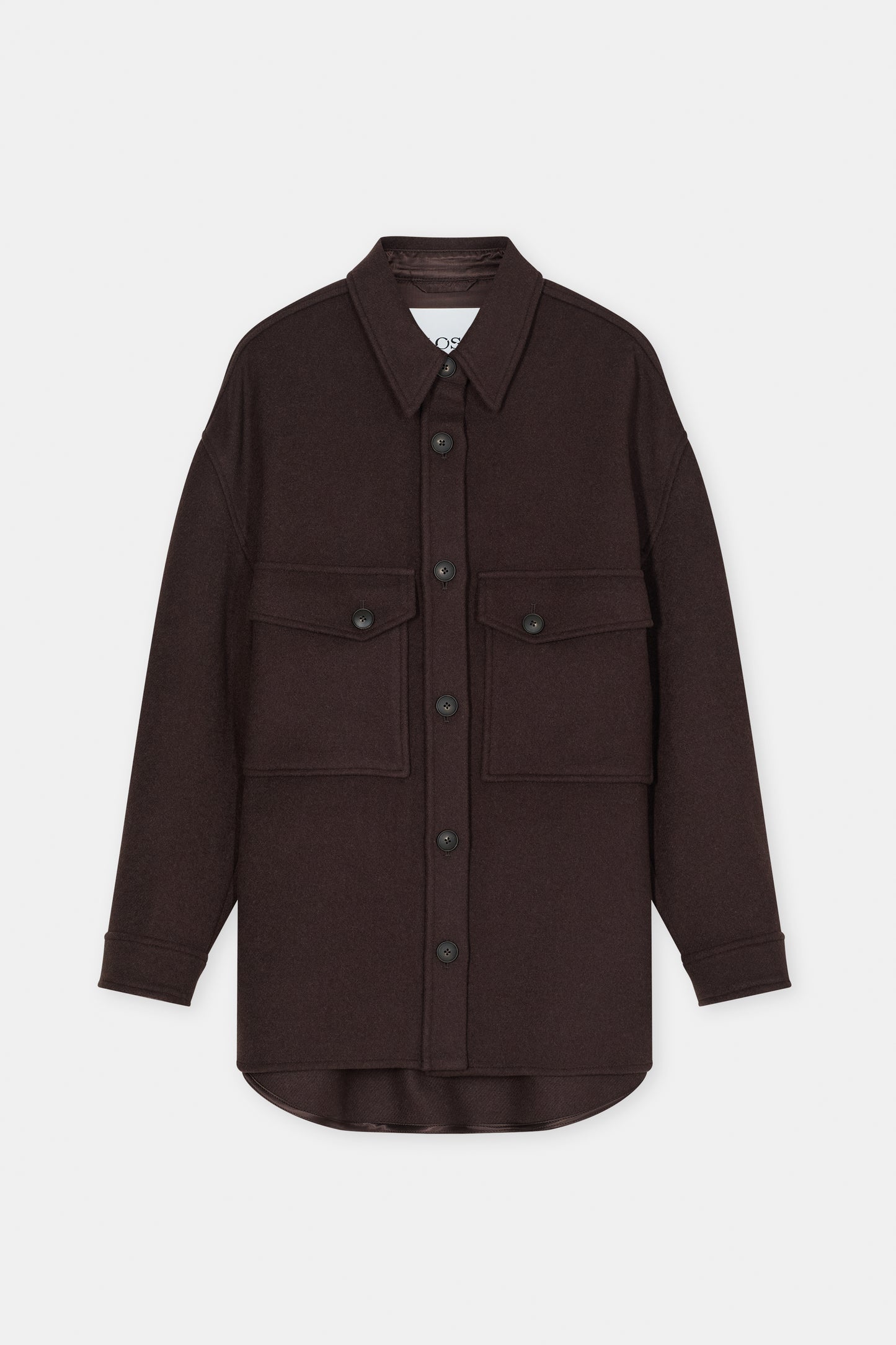 Closed Jacket Woman Shacket