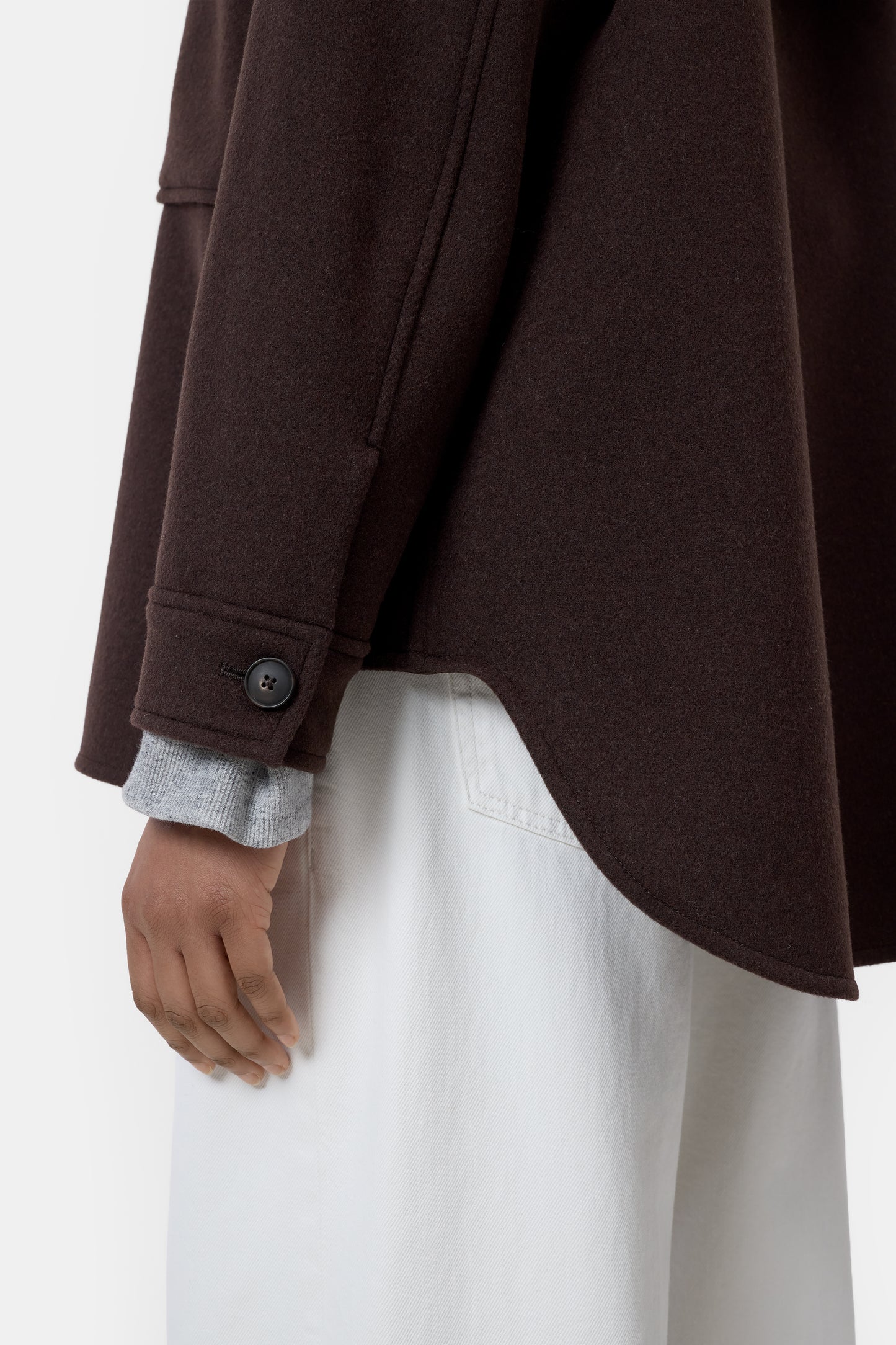 Closed Jacket Woman Shacket