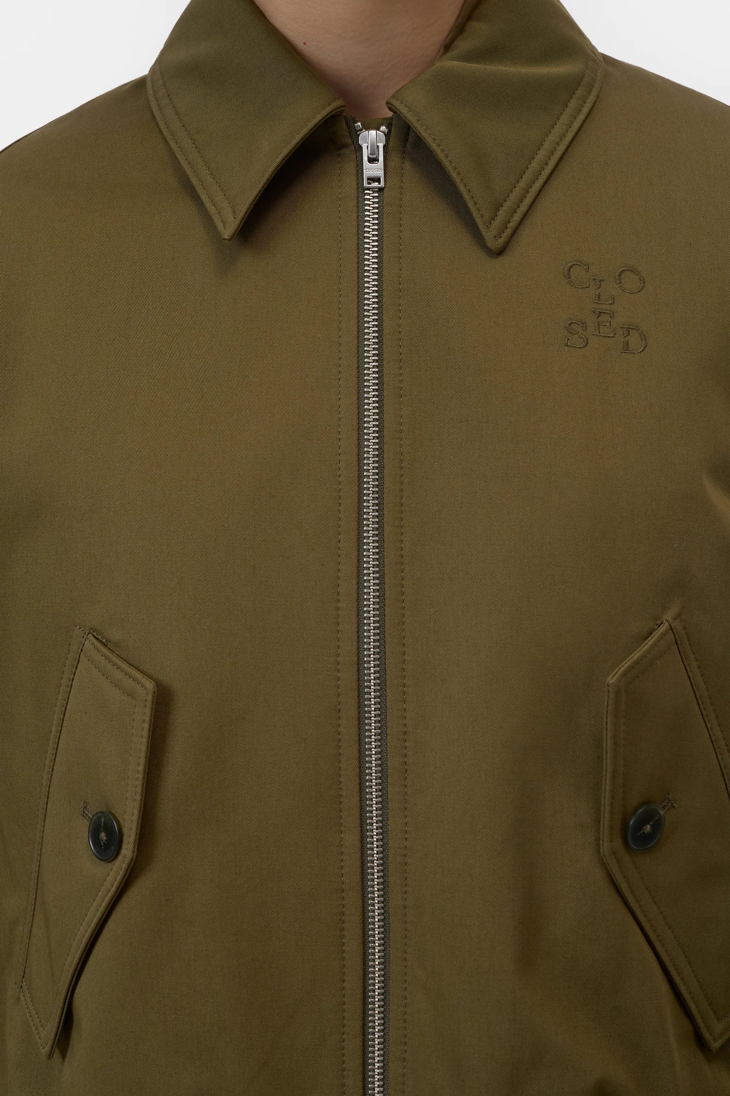 Closed Jacket Woman Sportive Blouson